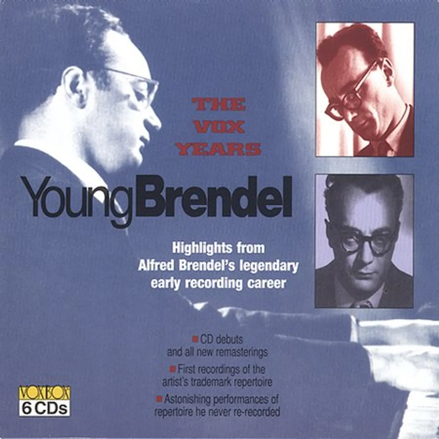 Alfred Brendel YOUNG BRENDEL CD