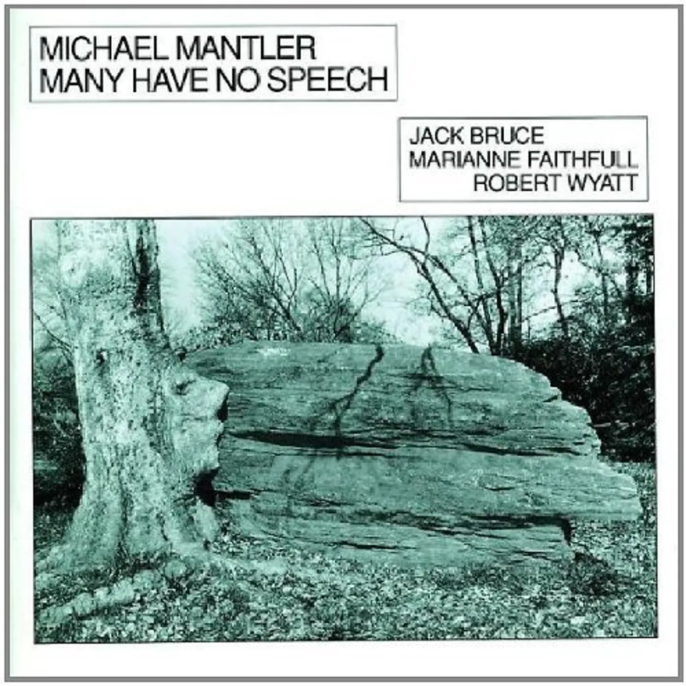 Michael Mantler MANY HAVE NO SPEECH CD