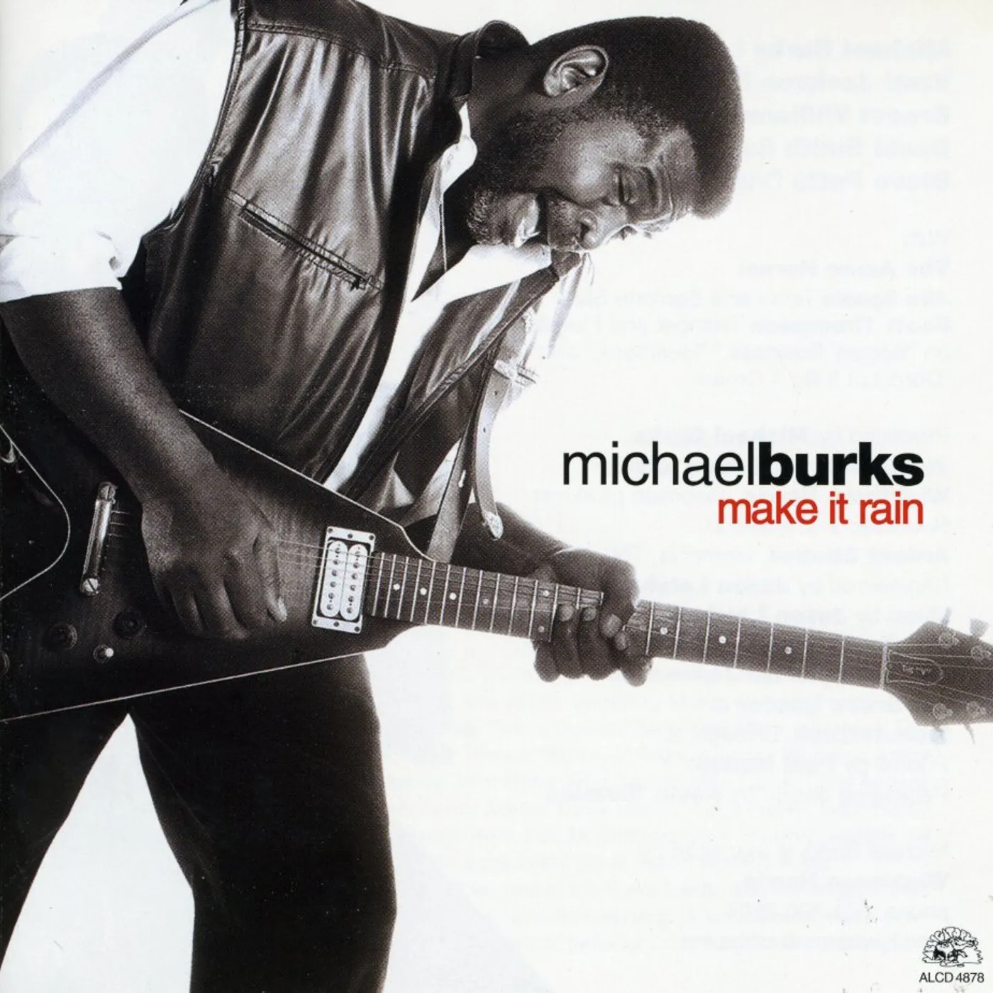 Michael Burks MAKE IT RAIN CD