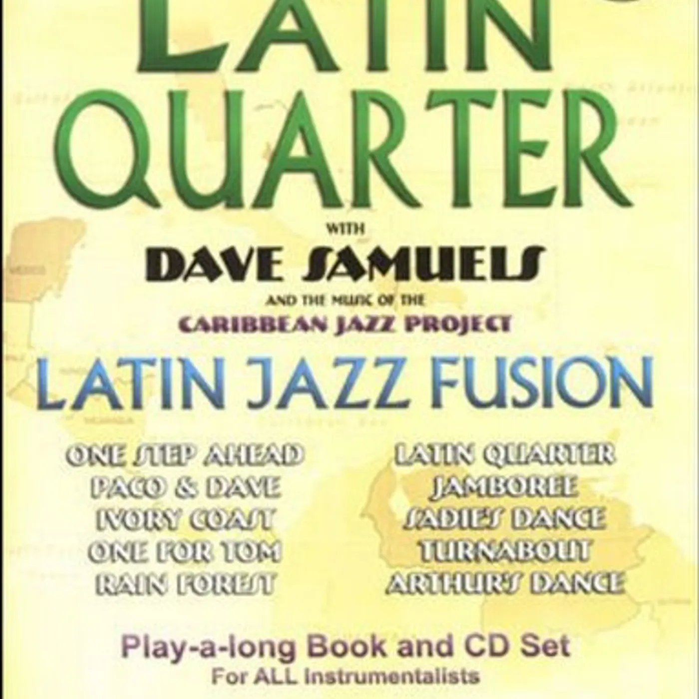 Jamey Aebersold LATIN QUARTER LATIN JAZZ FUSION CD