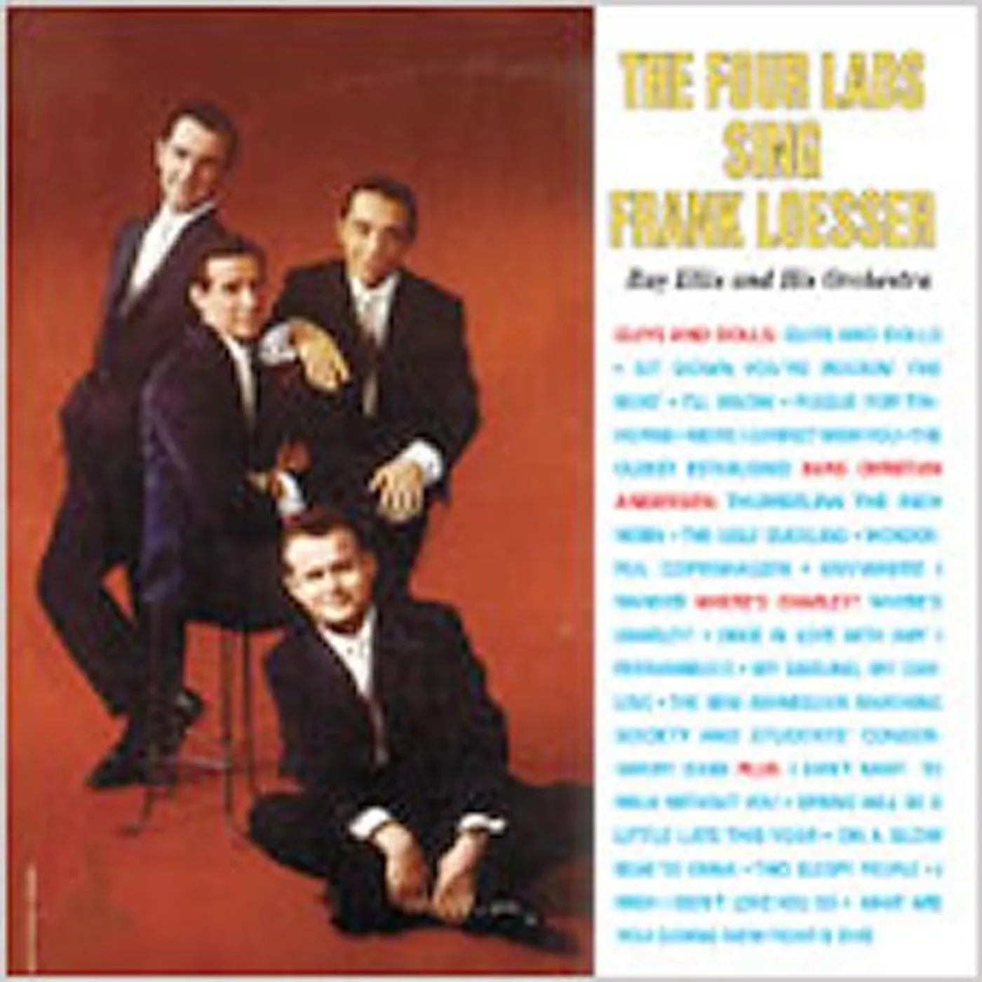 The Four Lads SING FRANK LOESSER CD