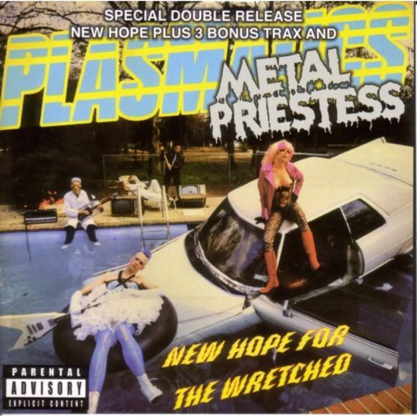Plasmatics NEW HOPE THE WRETCHED: METAL PRIESTESS CD