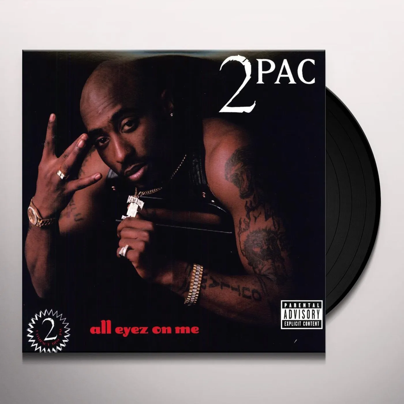 Tupac All Eyez On Me Vinyl Record