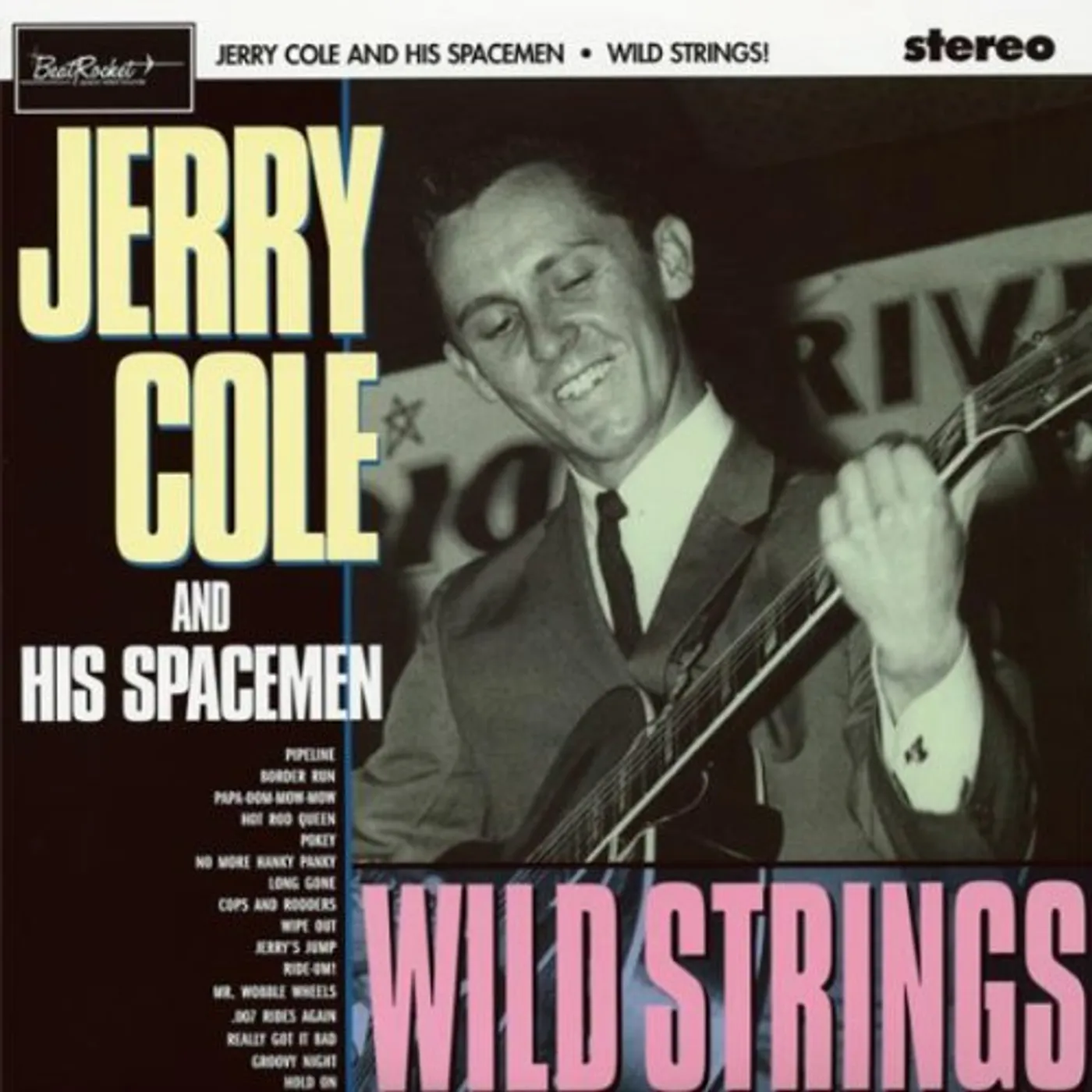 Jerry Cole and his Spacemen WILD STRINGS Vinyl Record