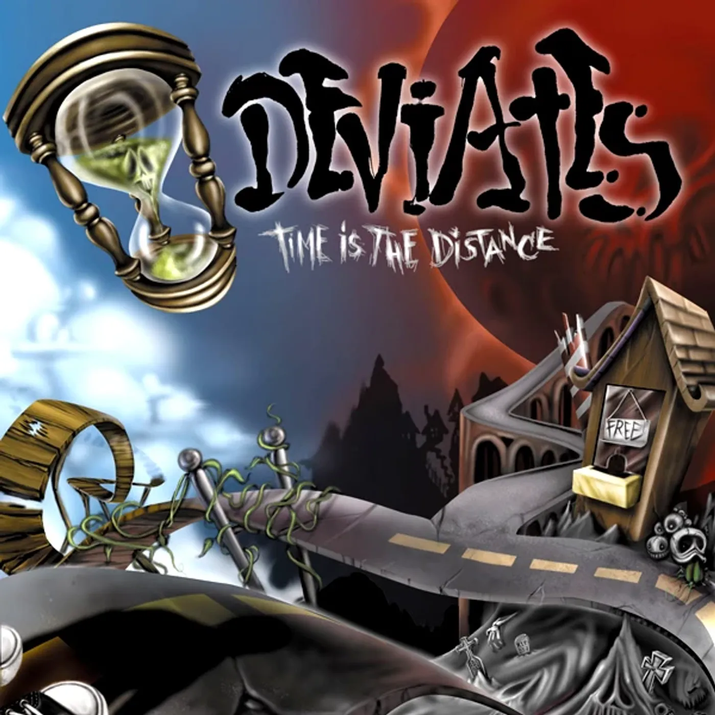 Deviates Time Is The Distance Vinyl Record
