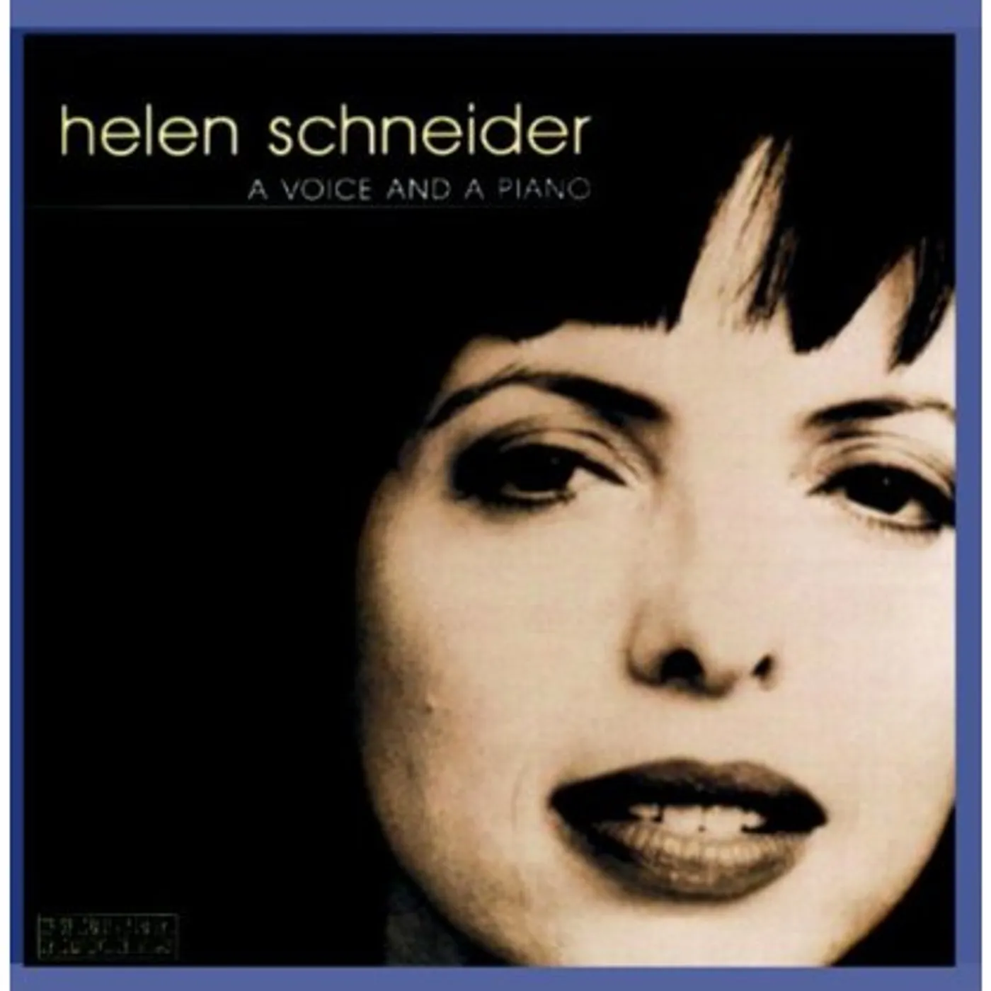 Helen Schneider VOICE & A PIANO CD