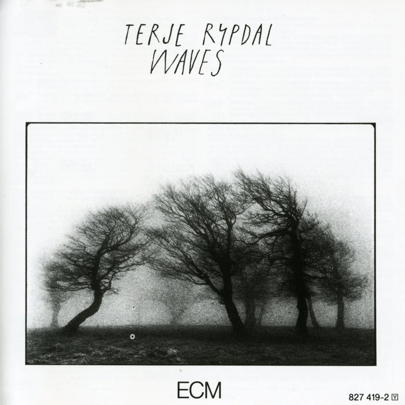 Terje Rypdal WAVES CD