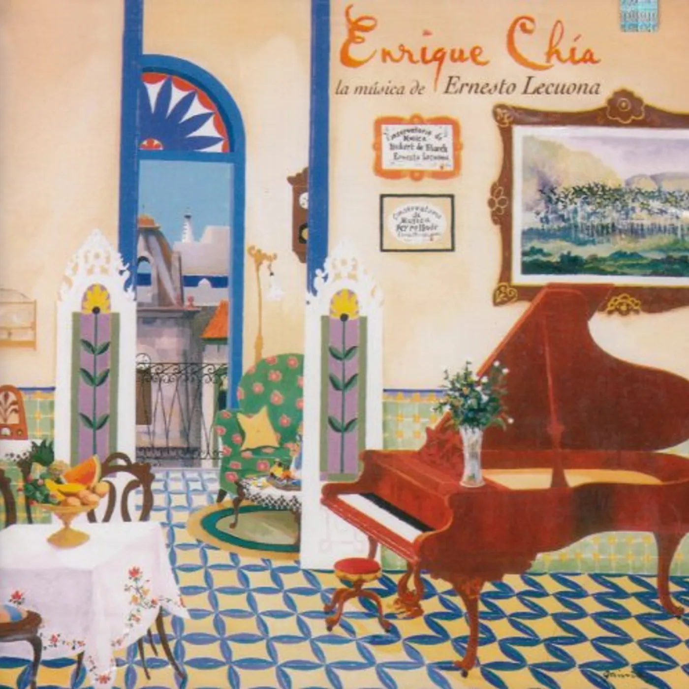 Enrique Chia MUSICA DE ERNESTO LECUONA CD