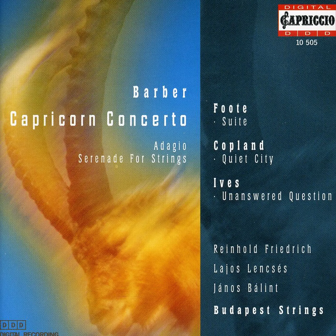 BUDAPEST STRINGS GOES AMERICAN CD