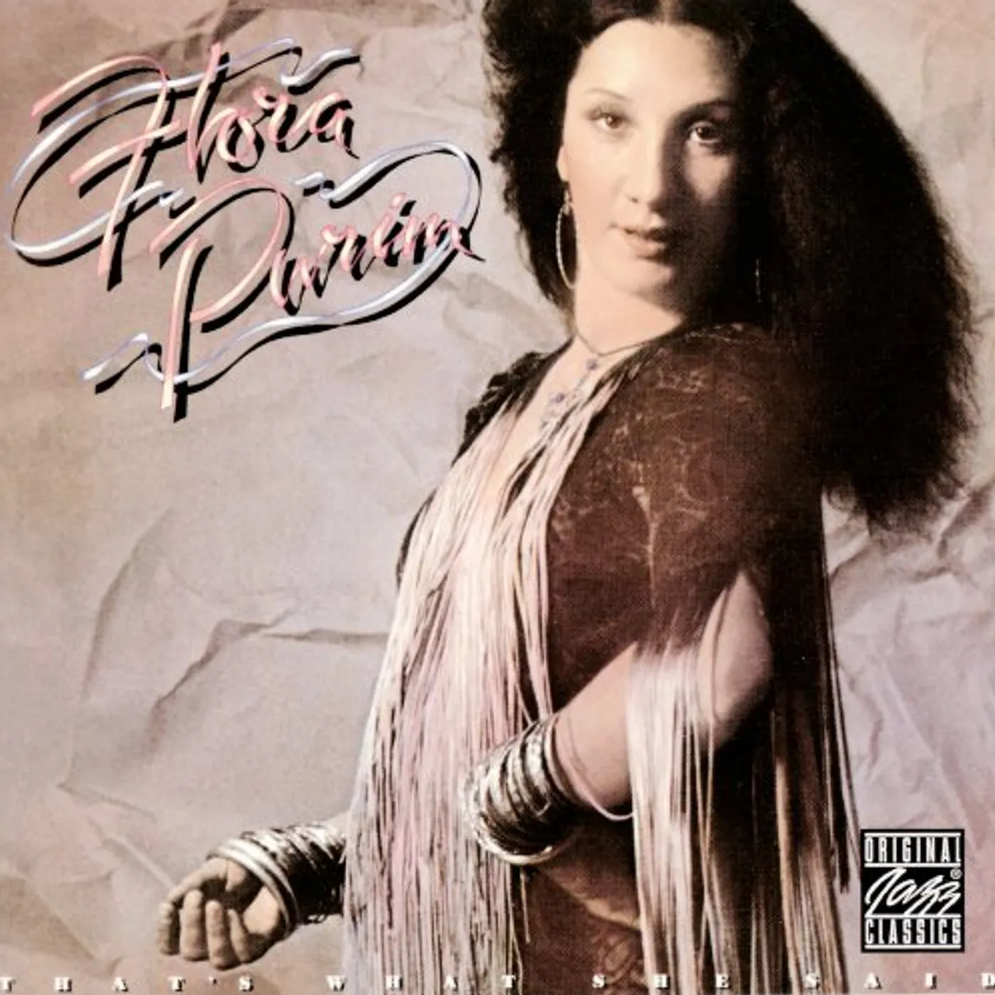Flora Purim THAT'S WHAT SHE SAID CD