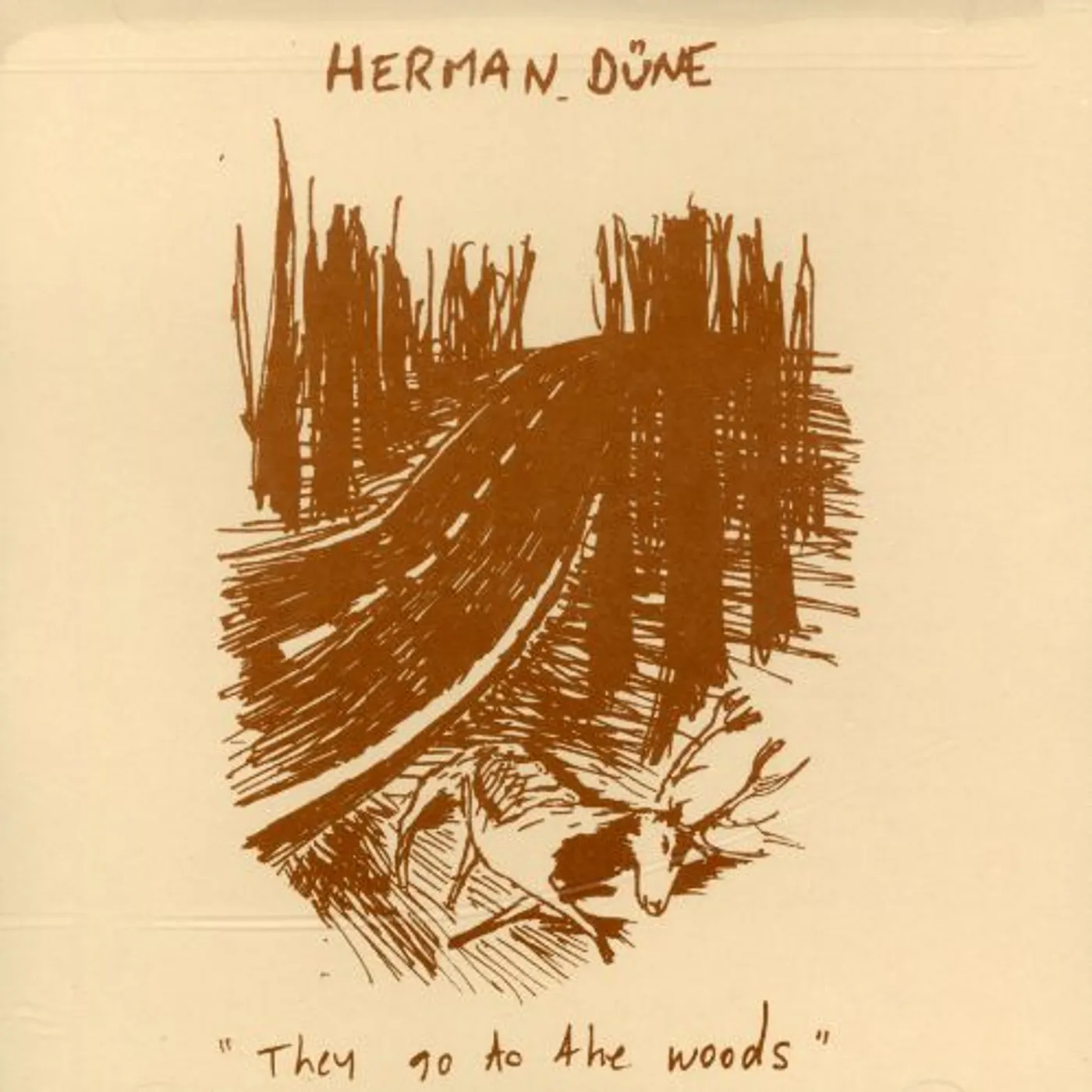 Herman Düne THEY GO TO THE WOODS CD