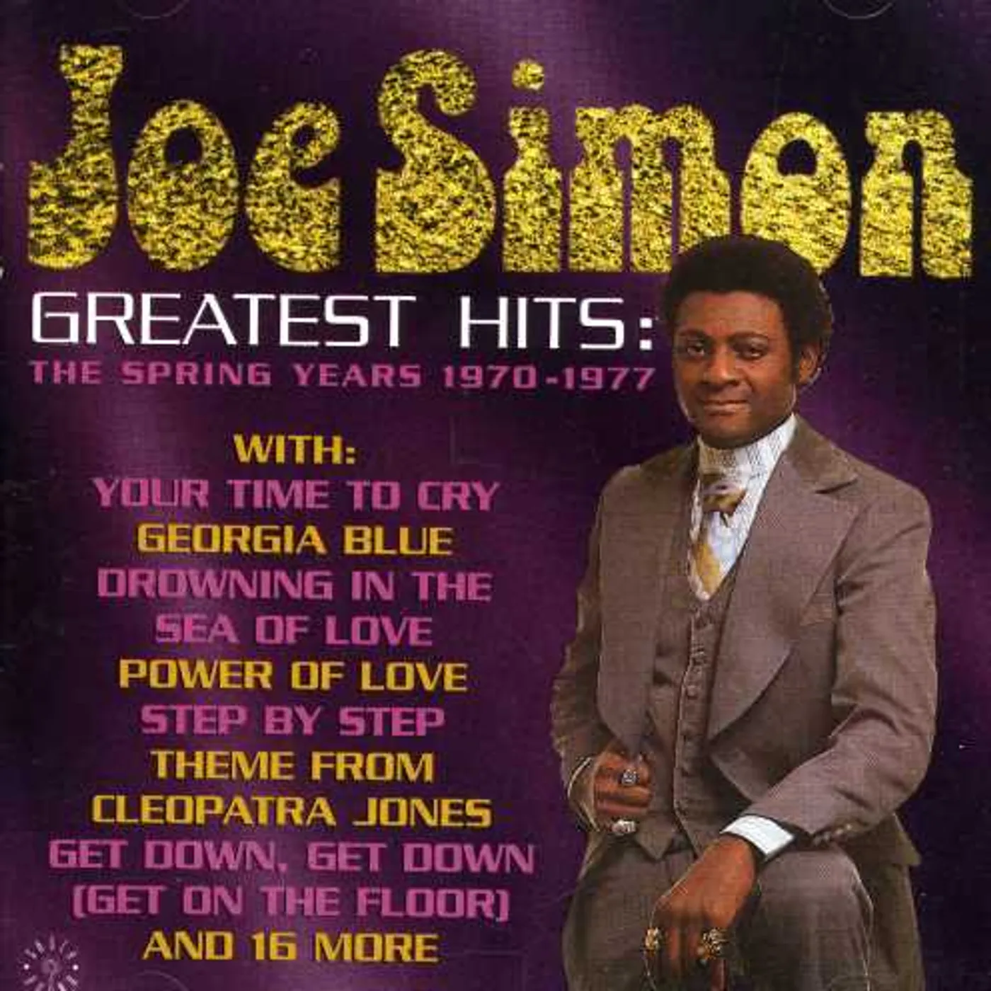 Joe Simon GREATEST HITS 1970-77 CD