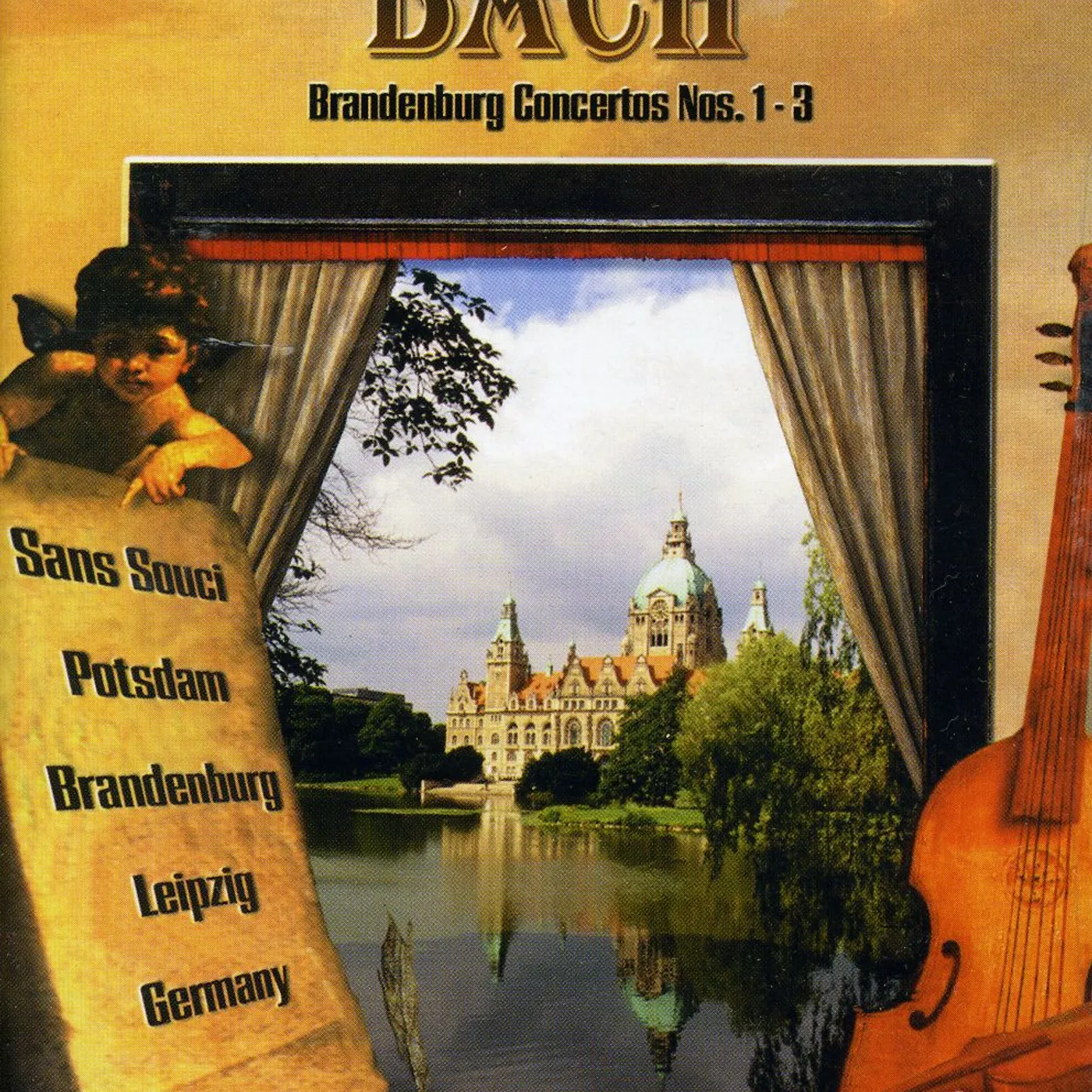 Bach BRANDENBURG CONCERT 1 - 3 DVD