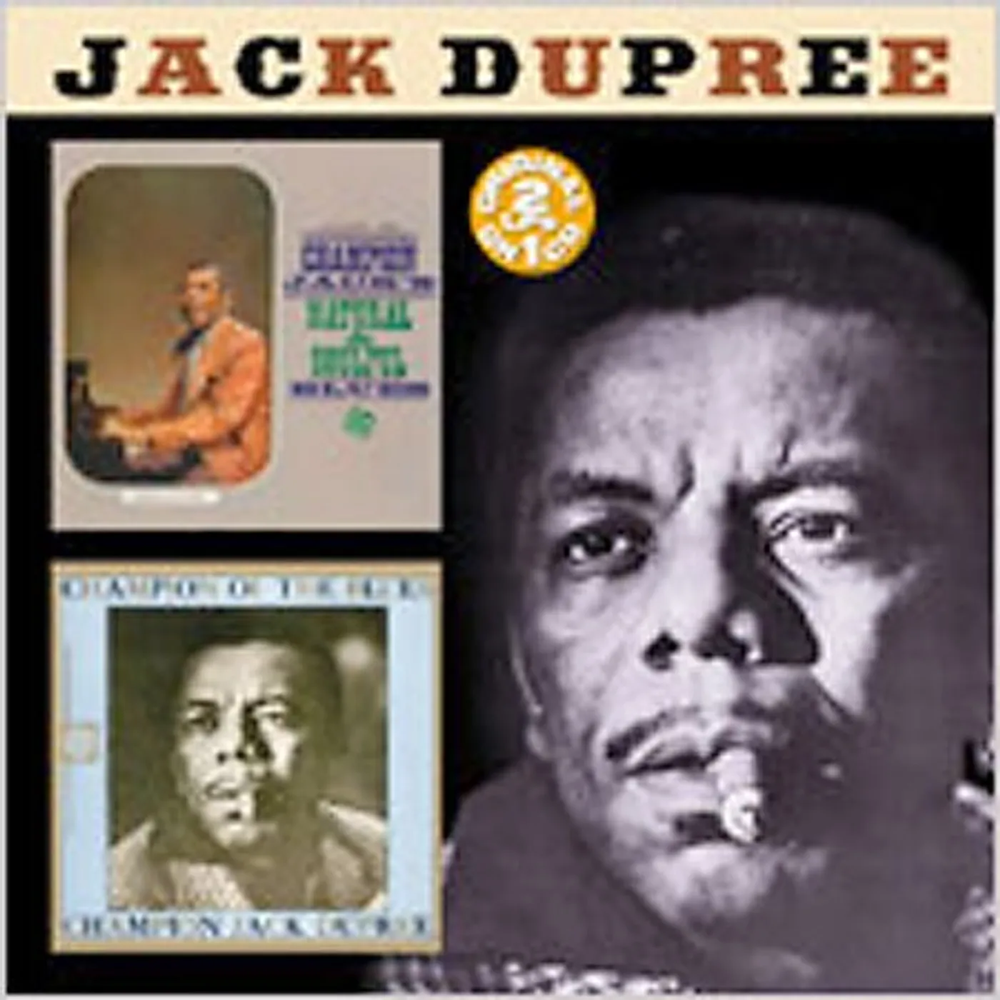 Champion Jack Dupree NATURAL & SOULFUL BLUES / CHAMPION OF THE BLUES CD