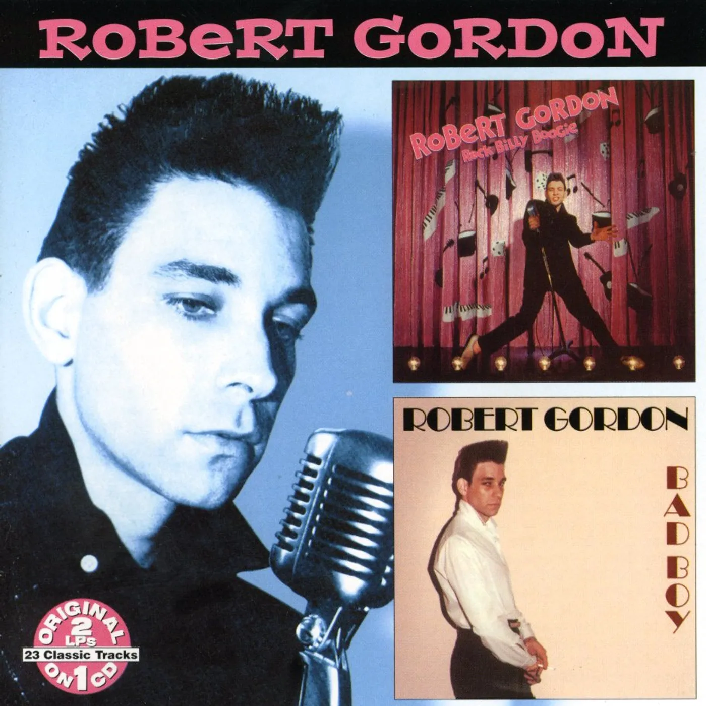 Robert Gordon ROCK BILLY BOOGIE / BAD BOY CD