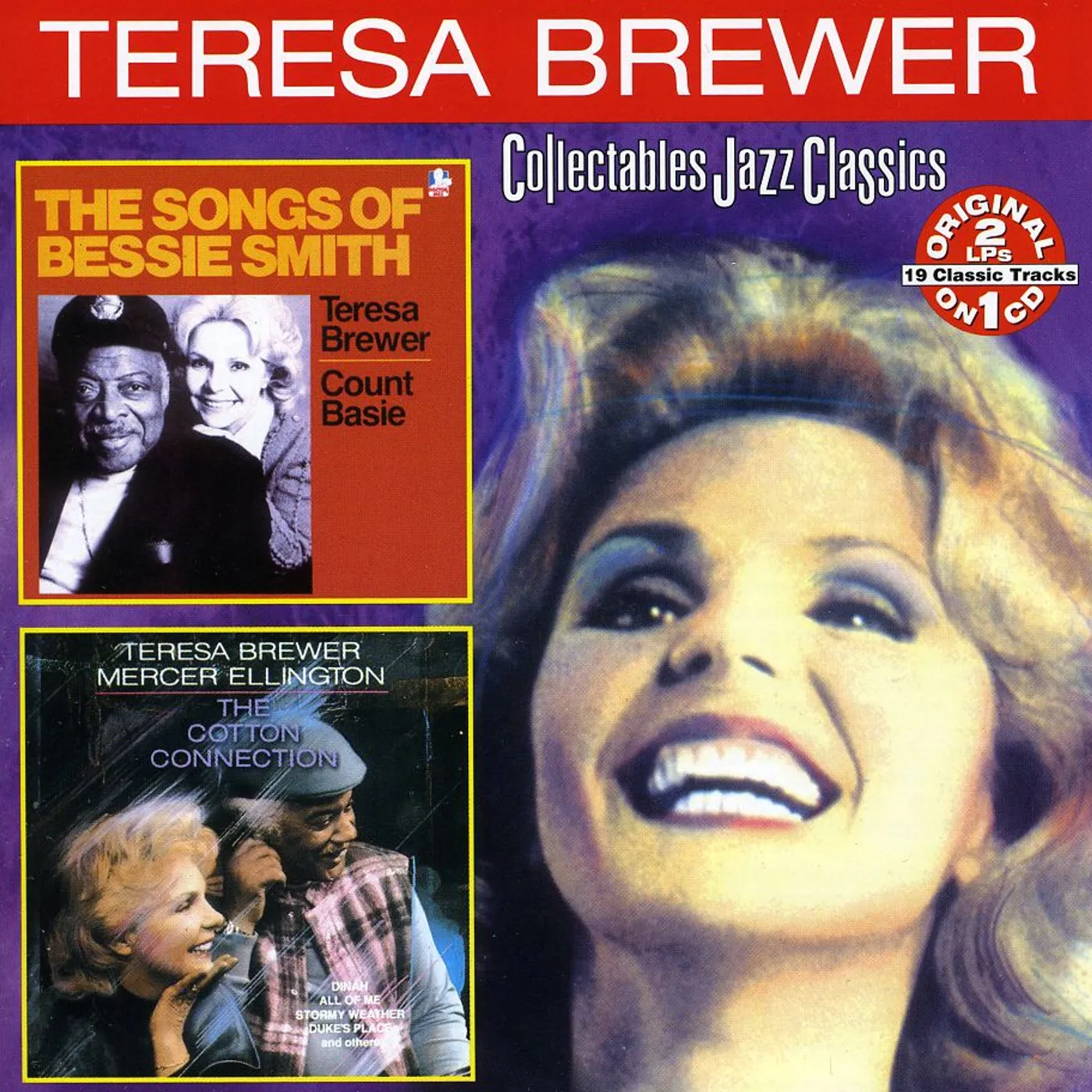 Teresa Brewer SONGS OF BESSIE SMITH / COTTON CONNECTION CD