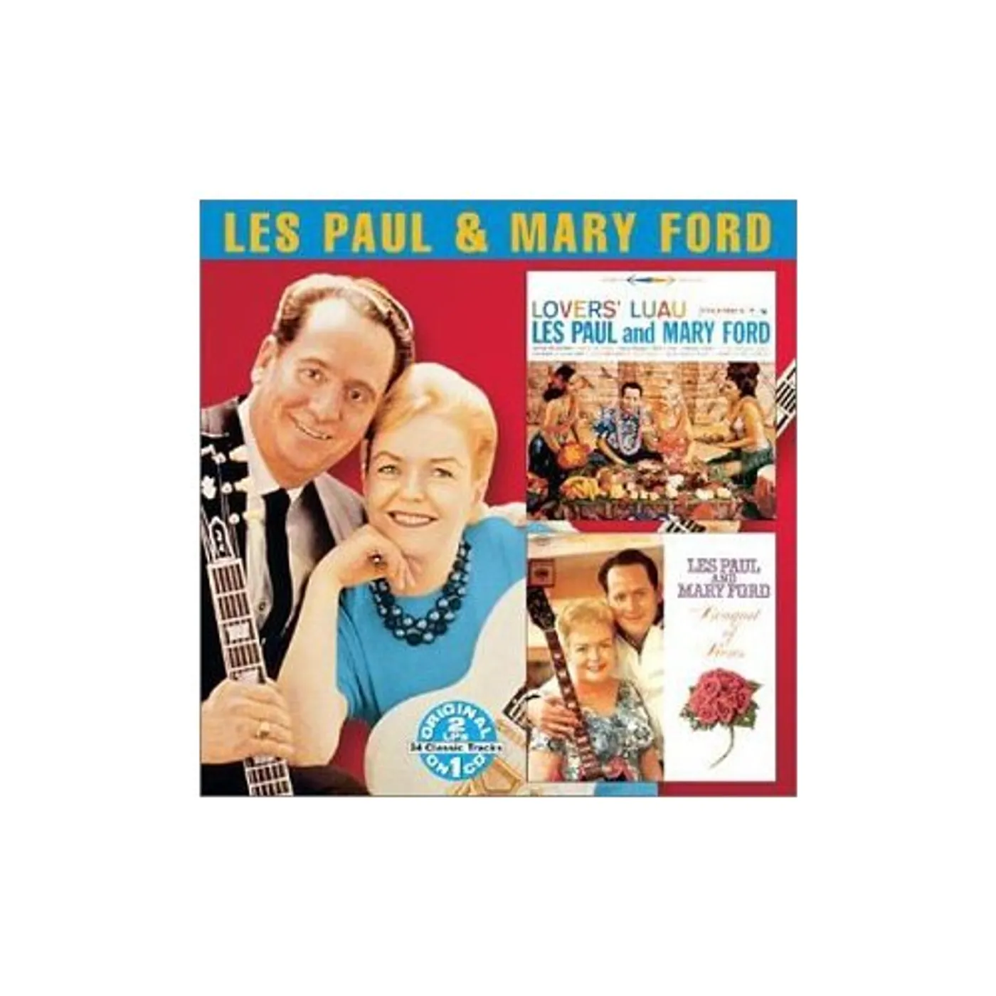 Les Paul & Mary Ford LOVER'S LUAU / BOUQUET OF ROSES CD