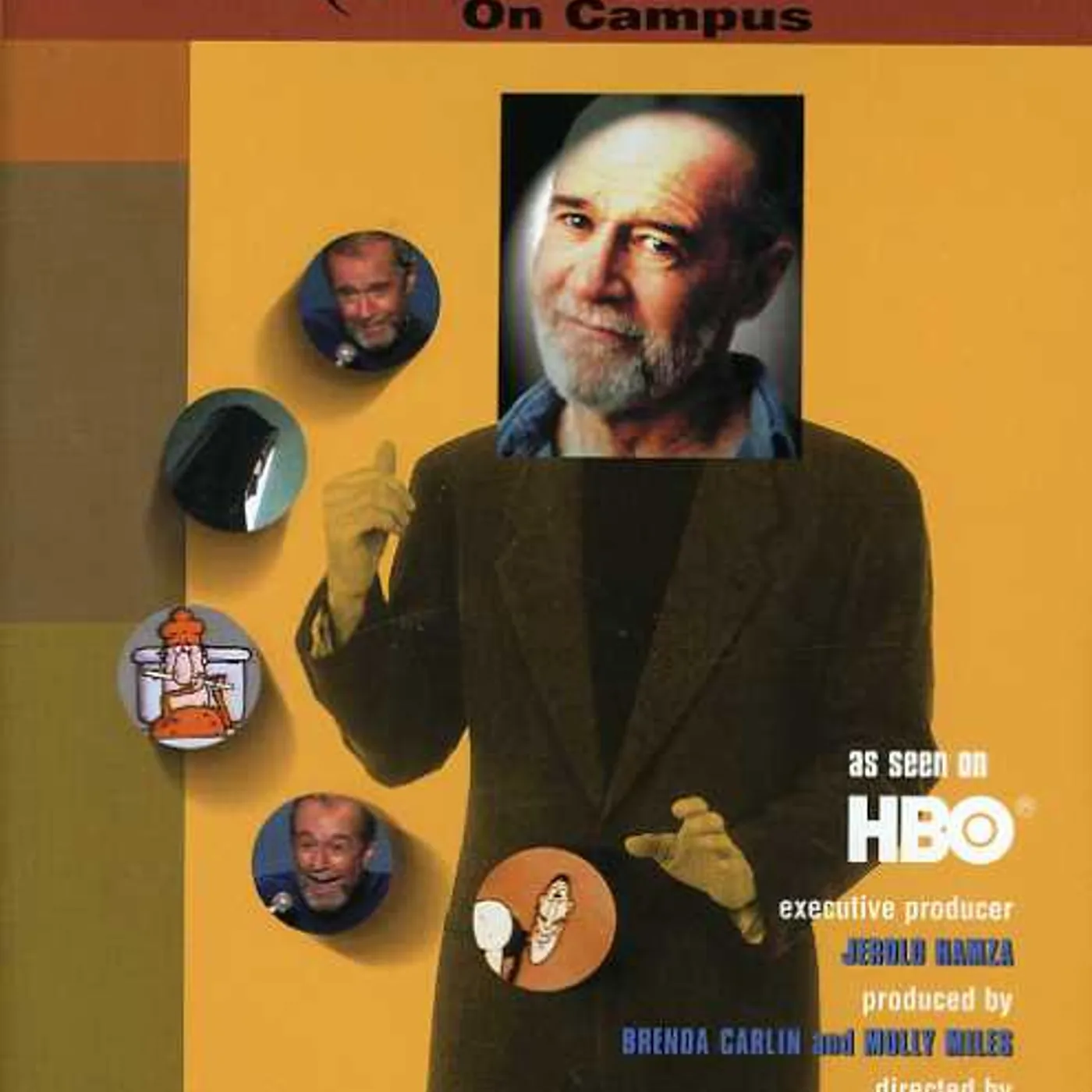George Carlin ON CAMPUS DVD
