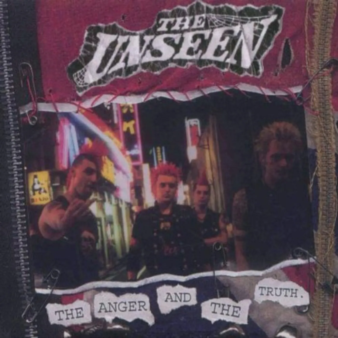 The Unseen ANGER & TRUTH CD