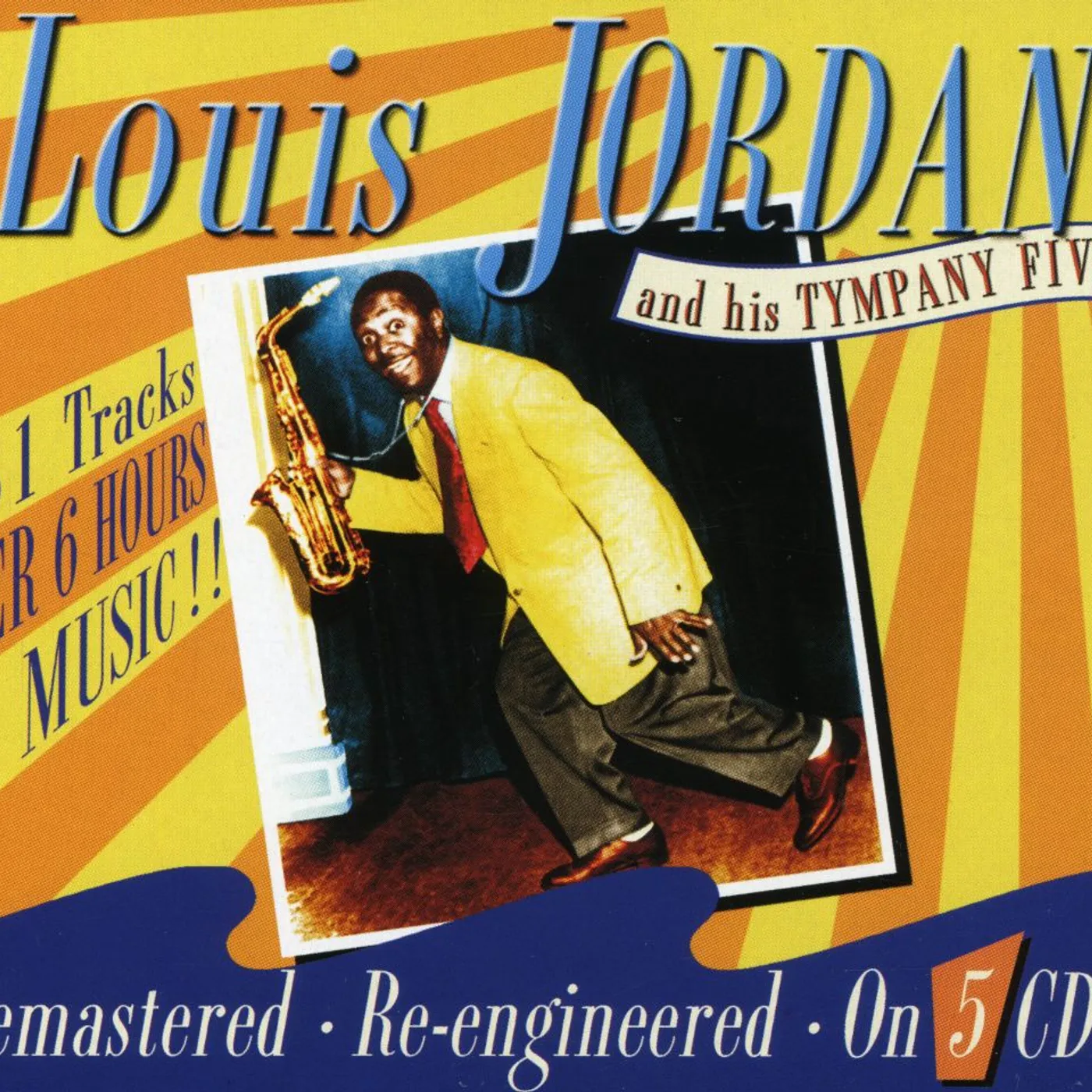 LOUIS JORDAN & HIS TYMPANI FIVE CD