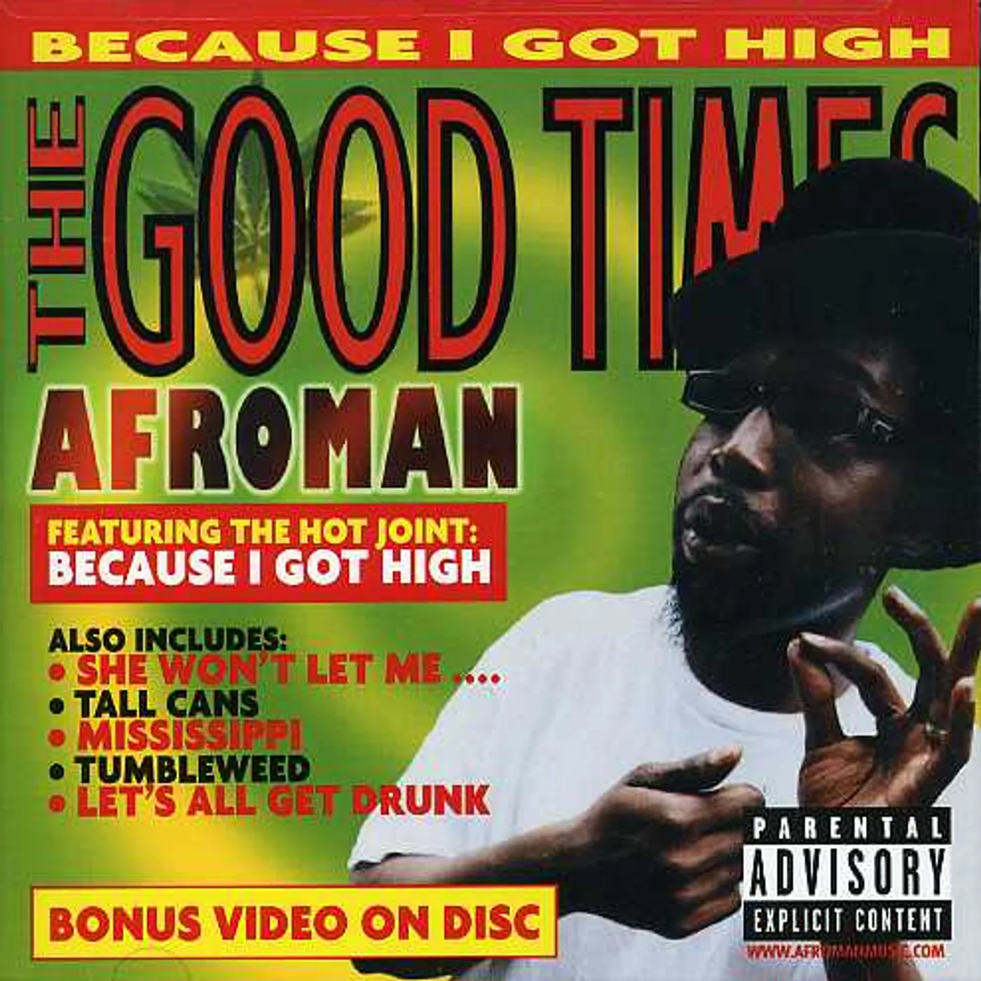 Afroman GOOD TIMES CD