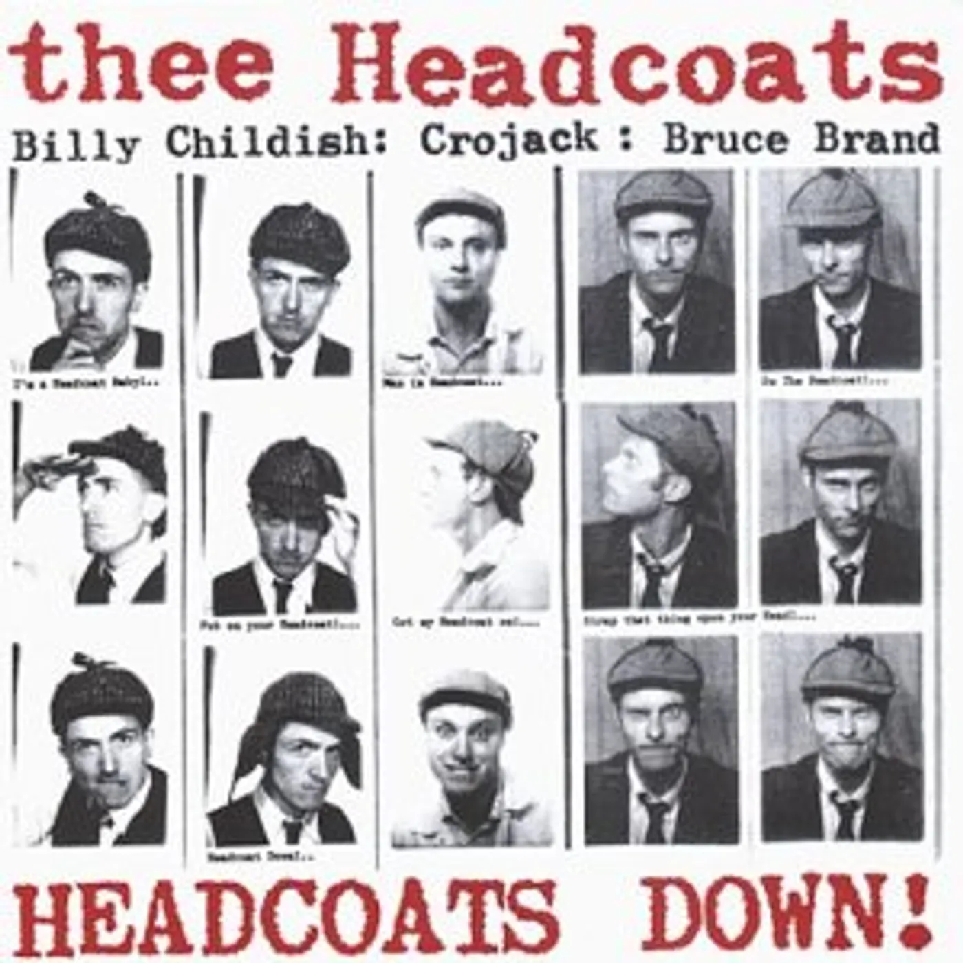 Thee Headcoats Headcoats Down Vinyl Record