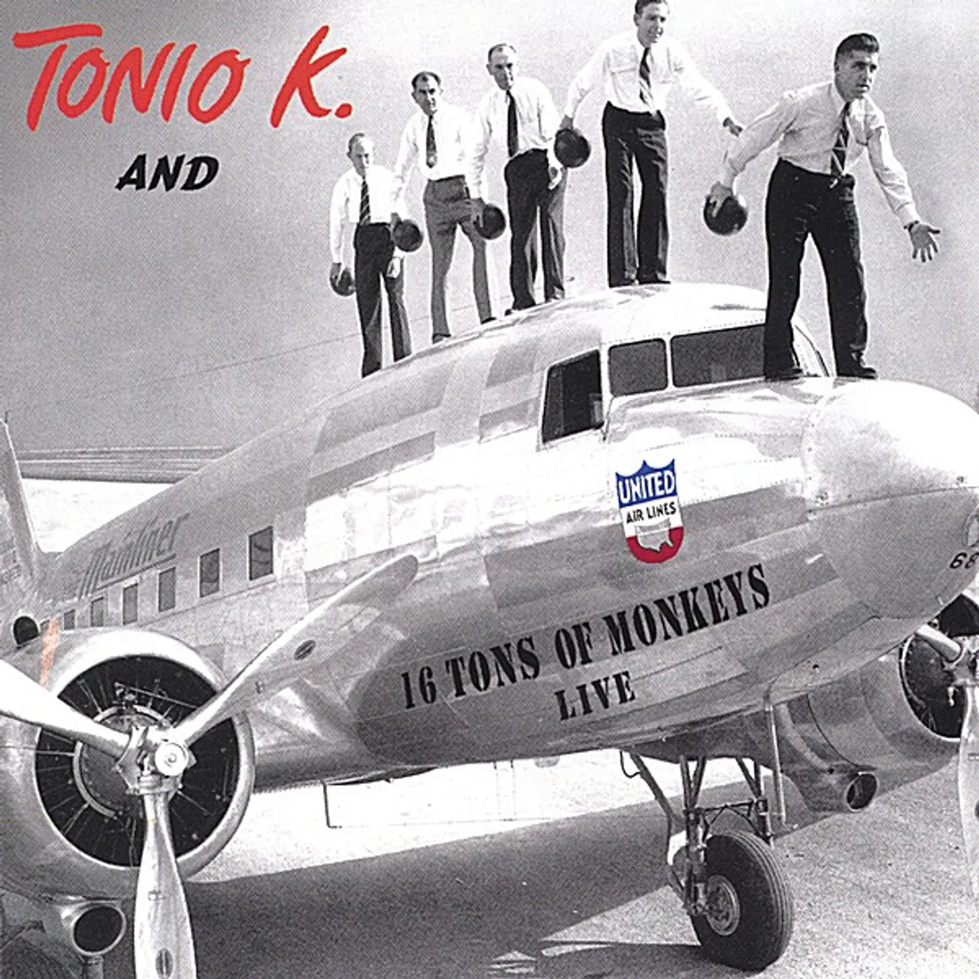 Tonio K. 16 TONS OF MONKEYS CD