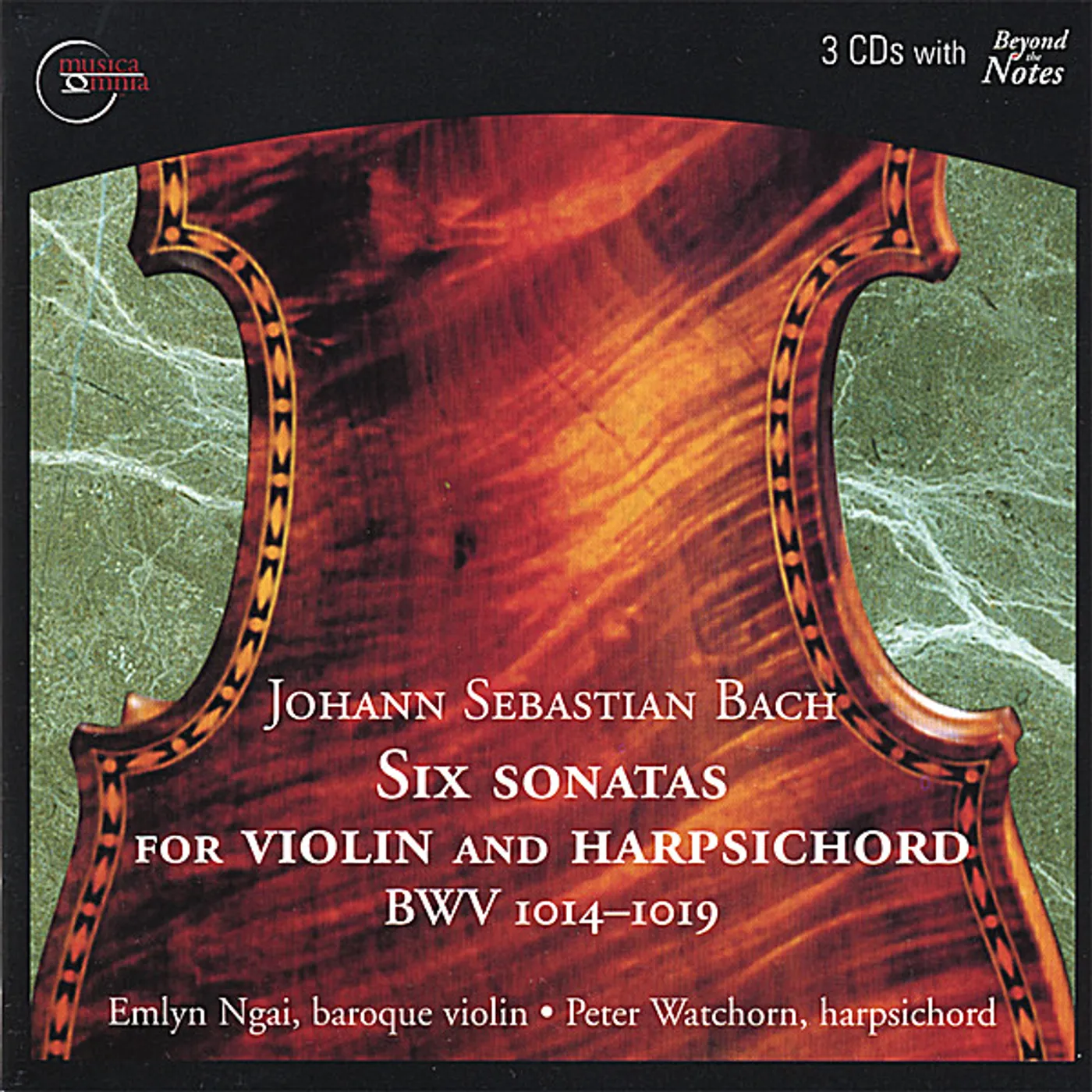 J.S. Bach 6 SONATAS VIOLIN AND HARPSICHORD CD