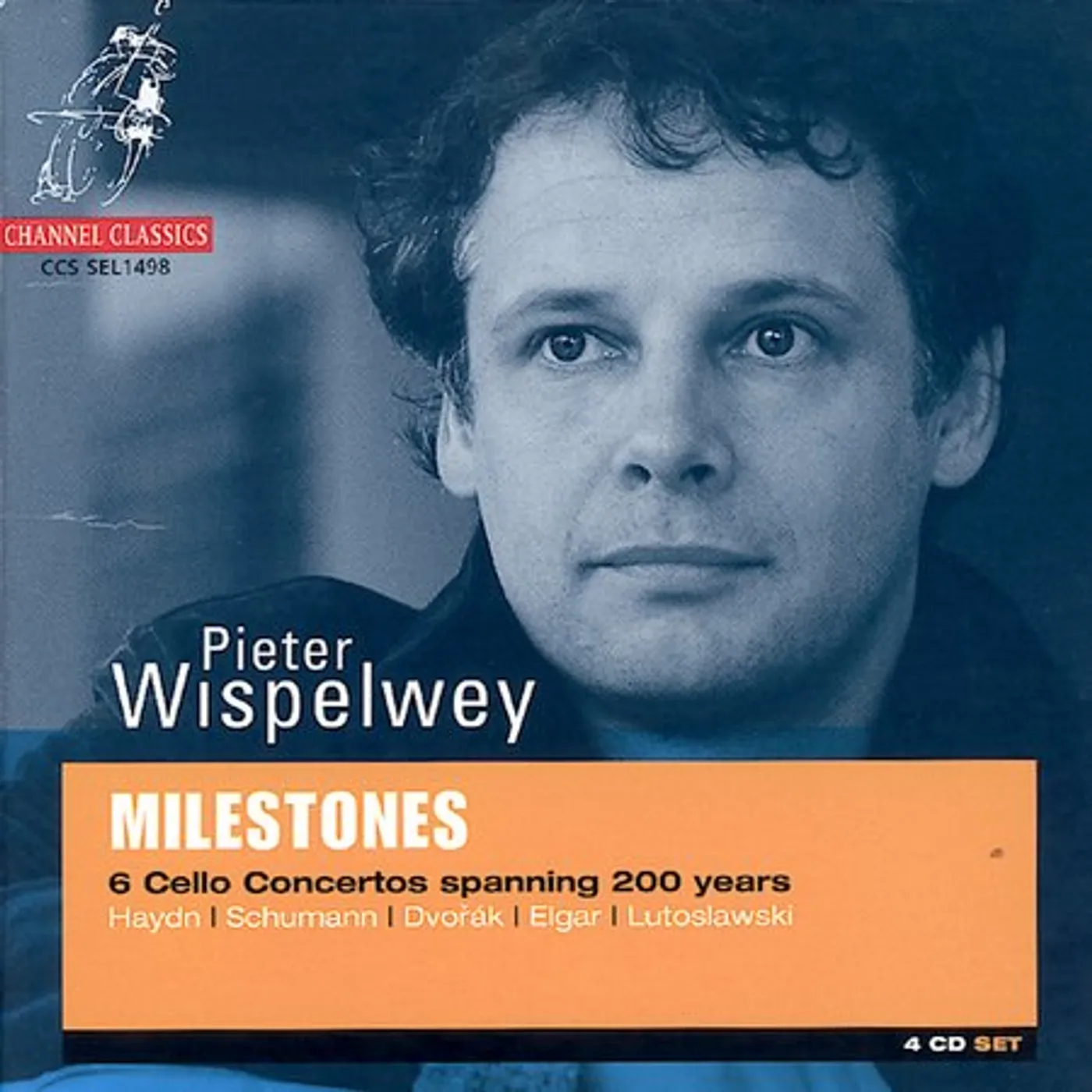 Pieter Wispelwey MILESTONES - SIX CELLO CONCERTOS SPANNING 200 YEARS CD