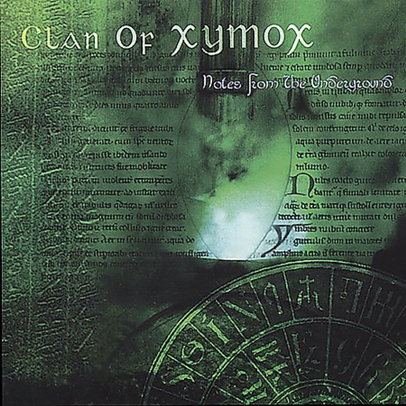 Clan of Xymox NOTES FROM THE UNDERGROUND CD