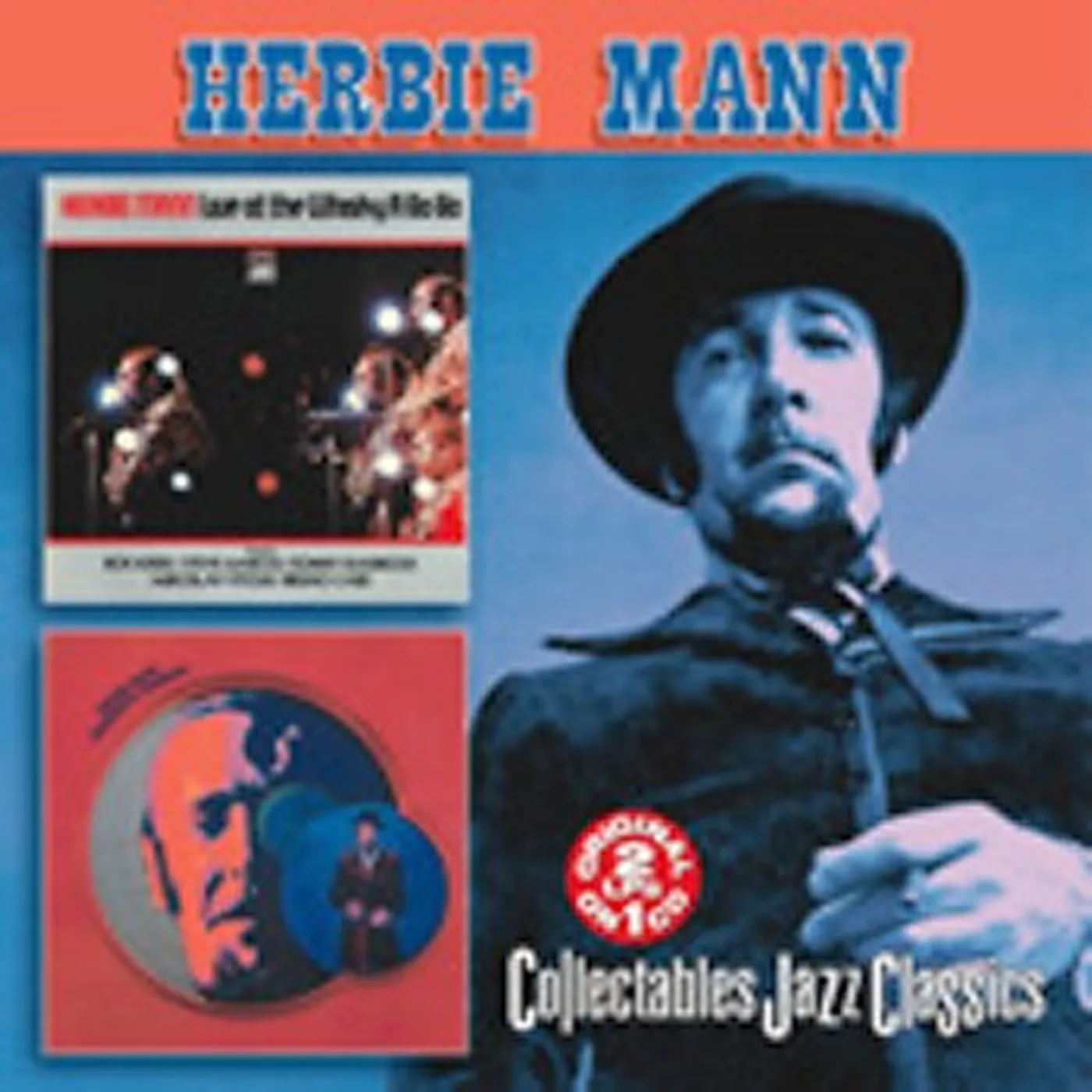 Herbie Mann LIVE AT THE WHISKEY A GO-GO / MISSISSIPPI GAMBLER CD