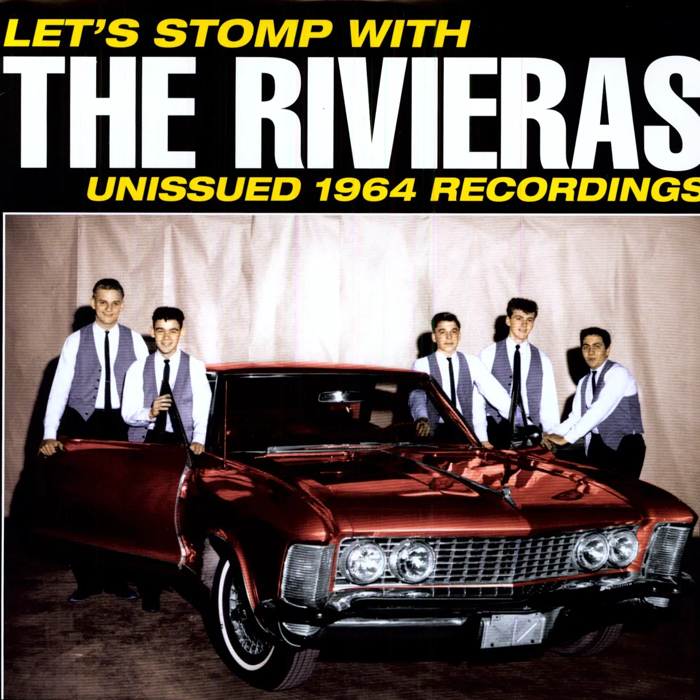 LETS STOMP WITH THE RIVIERAS Vinyl Record