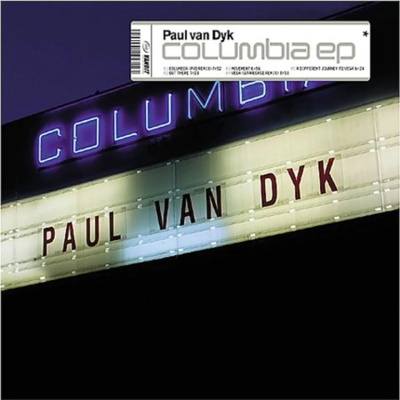 Paul van Dyk COLUMBIA CD