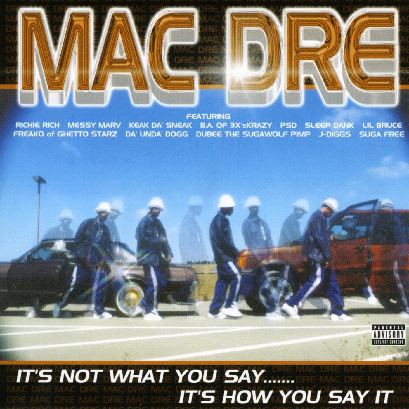 Mac Dre IT'S NOT WHAT YOU SAY IT'S HOW YOU SAY IT CD