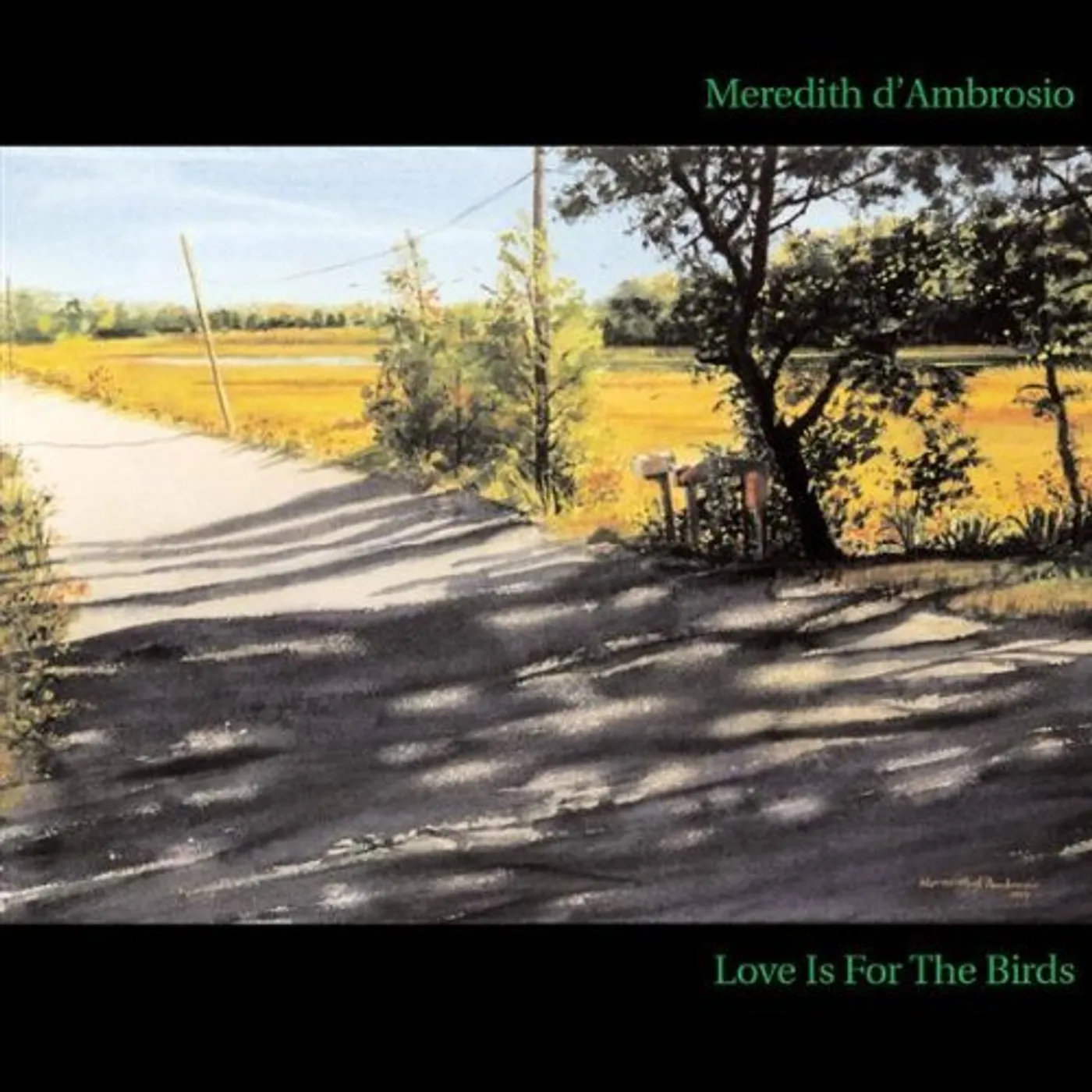 Meredith d'Ambrosio LOVE IS FOR THE BIRDS CD