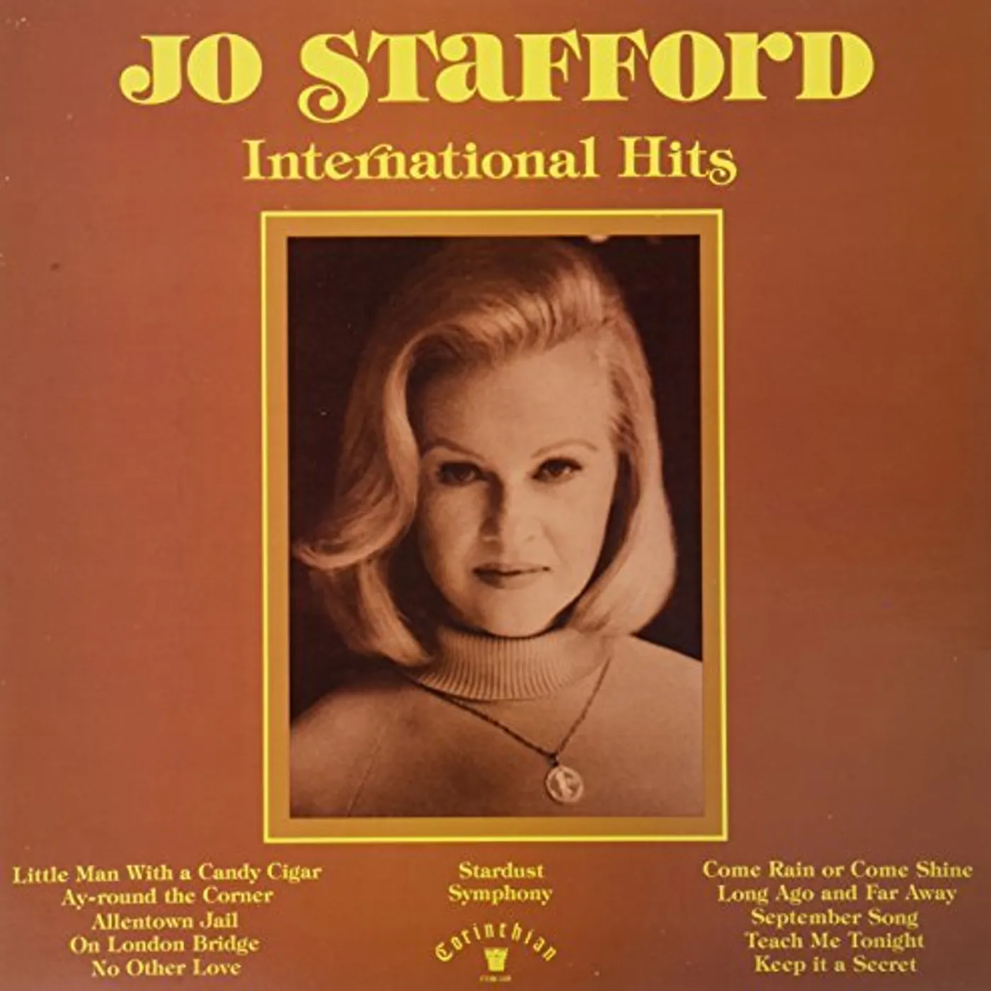 Jo Stafford INTERNATIONAL HITS Vinyl Record