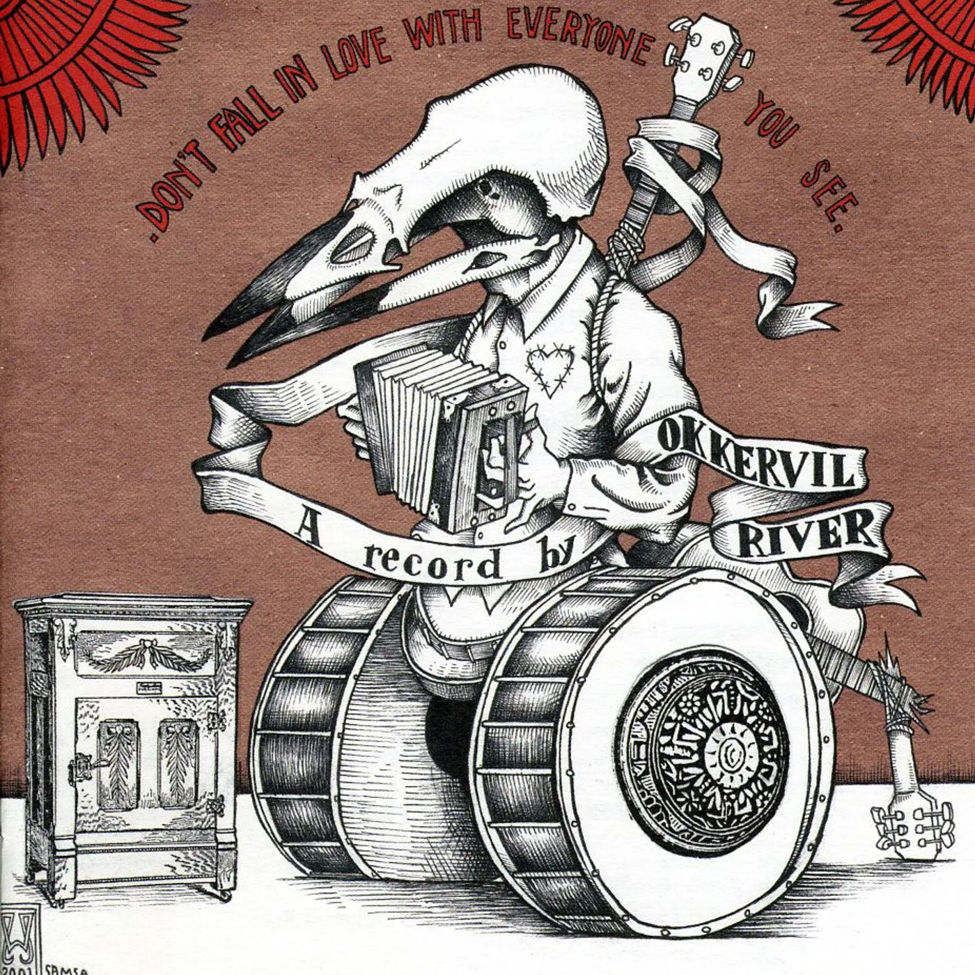 Okkervil River DON'T FALL IN LOVE WITH EVERYONE YOU SEE CD