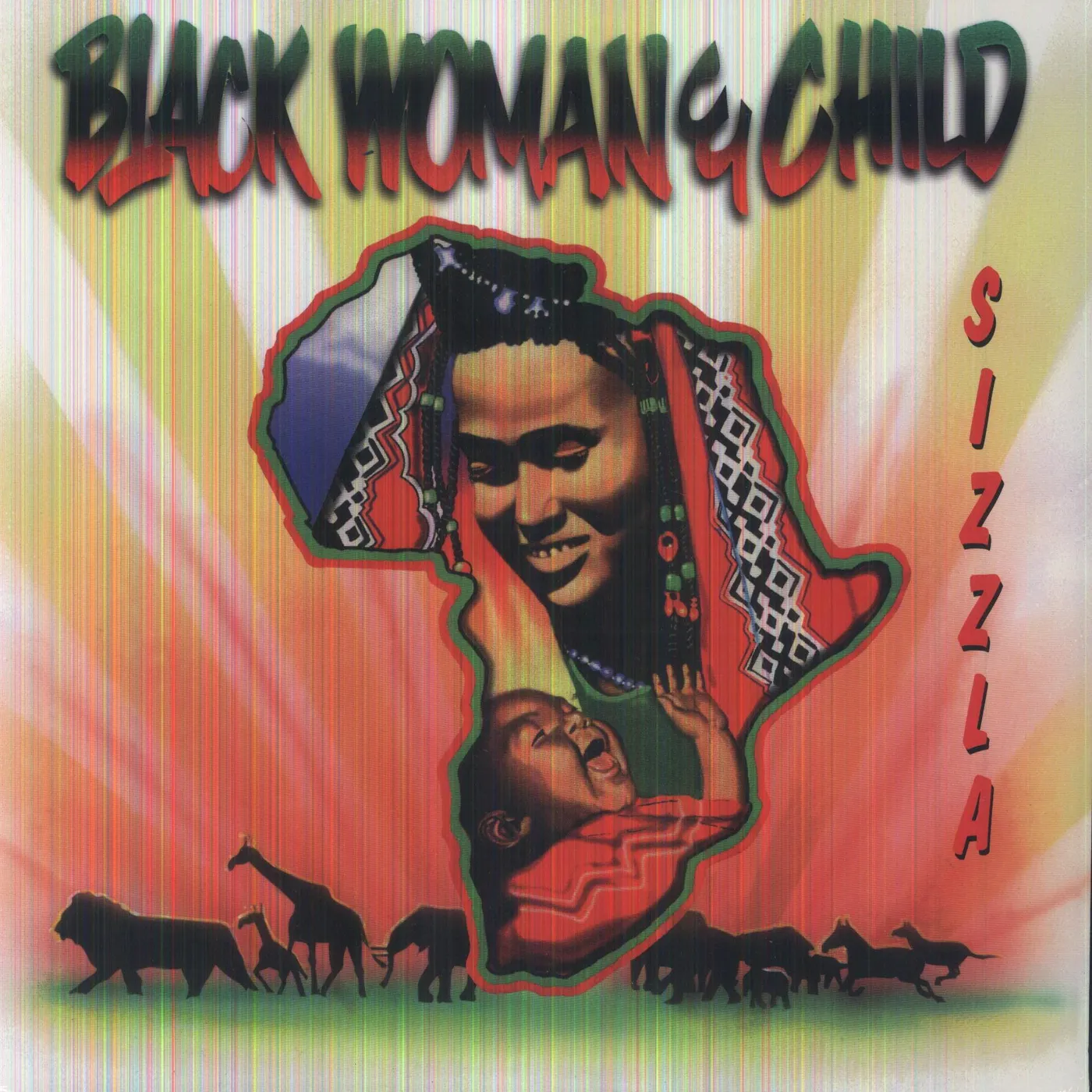 Sizzla Black Woman & Child Vinyl Record