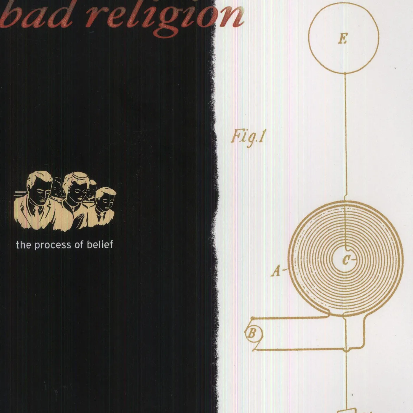 Bad Religion PROCESS OF BELIEF Vinyl Record