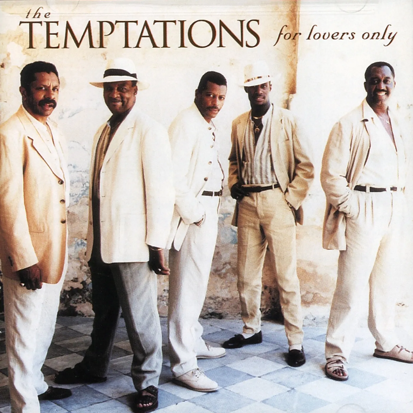 The Temptations FOR LOVERS ONLY CD