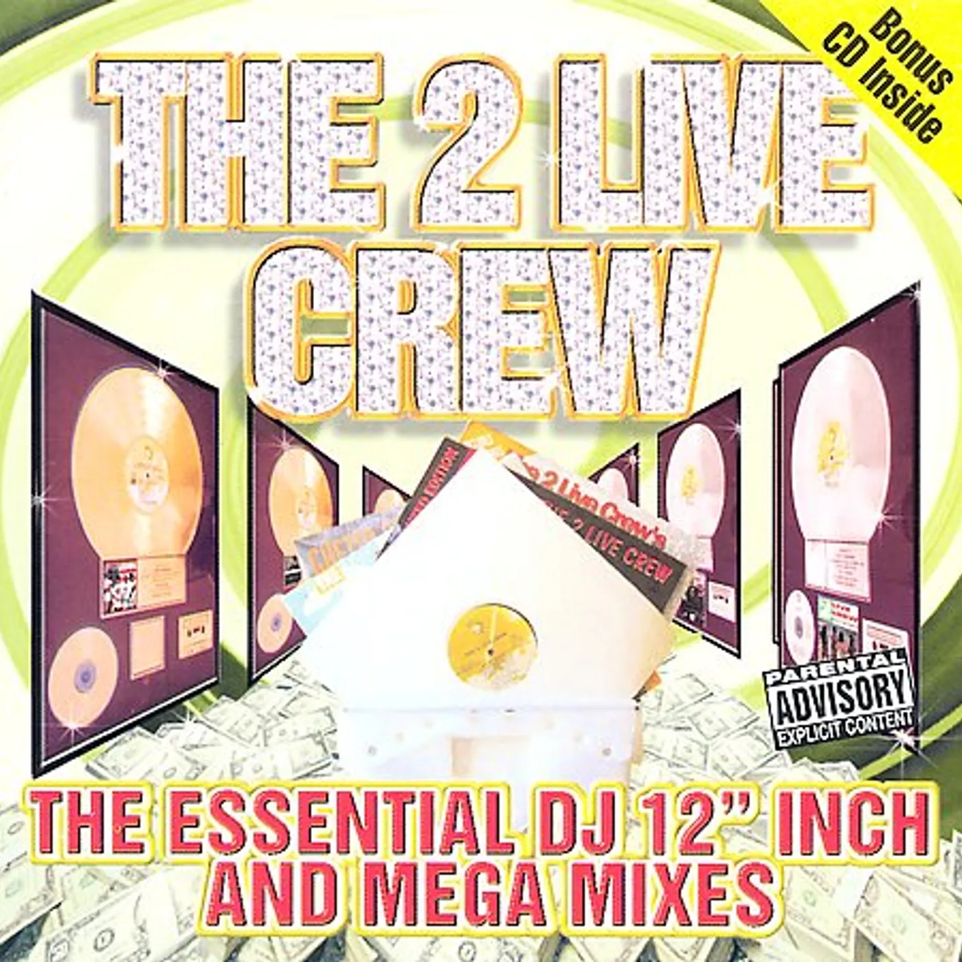 2 LIVE CREW Essential Dj 12 Inch & Mega Mixes Vinyl Record