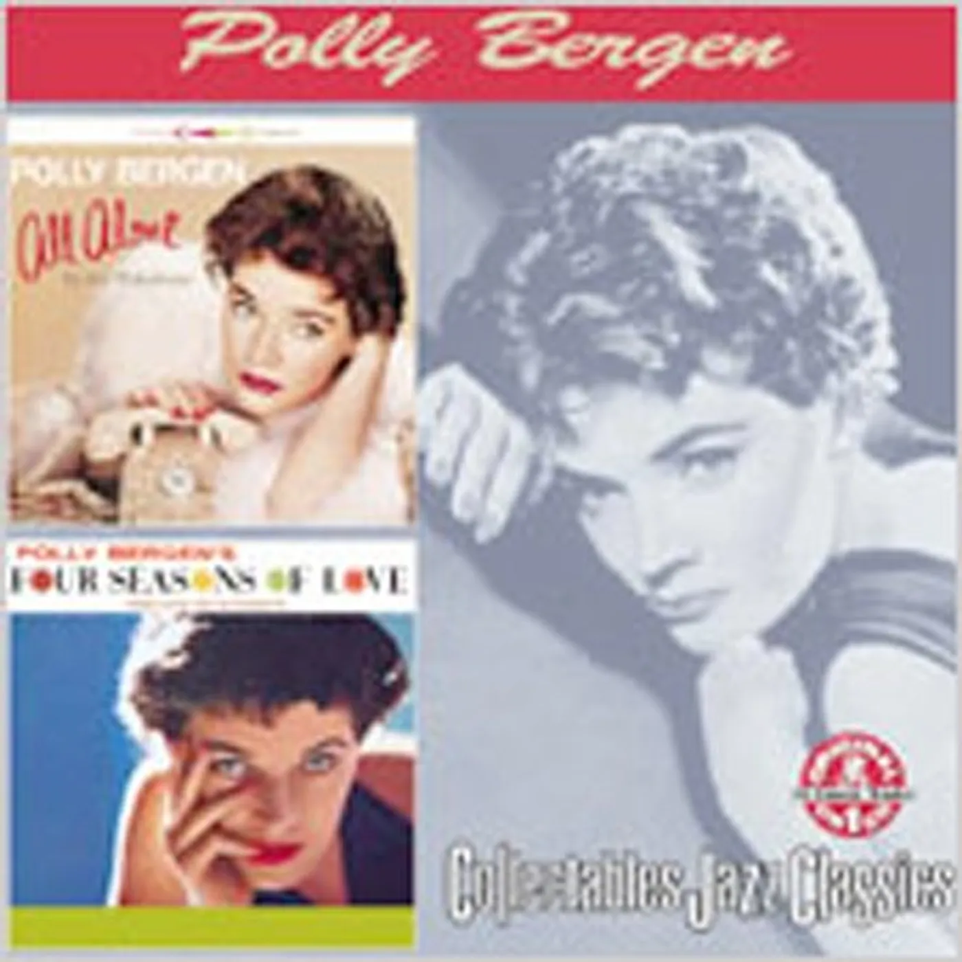 Polly Bergen ALL ALONE BY THE TELEPHONE / FOUR SEASONS OF LOVE CD