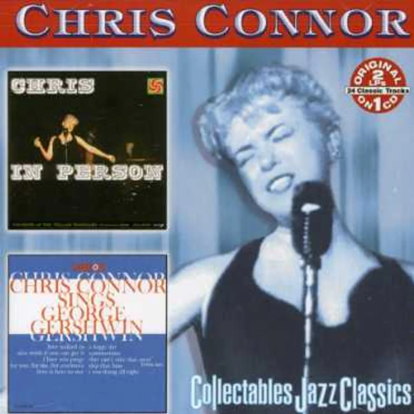 Chris Connor IN PERSON / SINGS GEORGE GERSHWIN CD