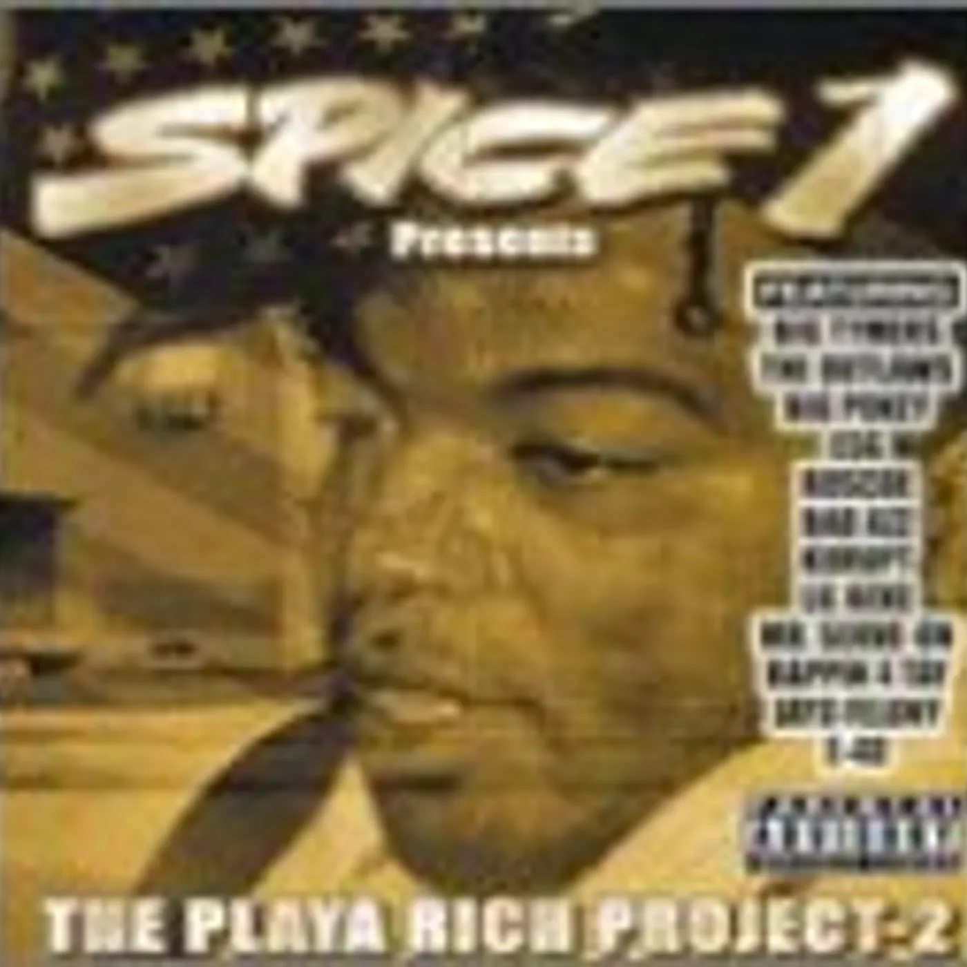 Spice 1 PLAYA RICH PROJECT 2 CD