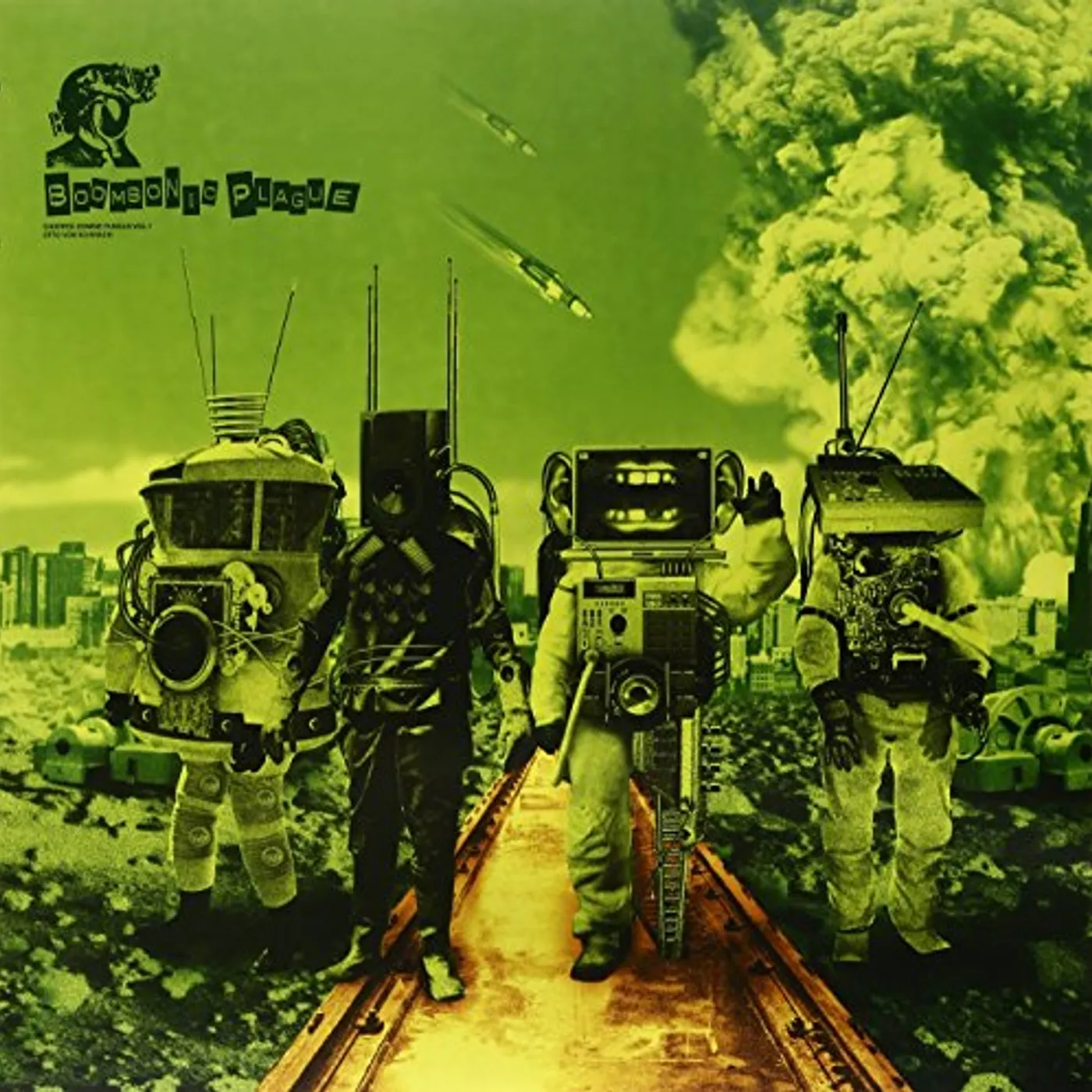 Otto Von Schirach BOOMBONIC PLAGUE 1: CHOPPED ZOMBIE FUNGUS Vinyl Record