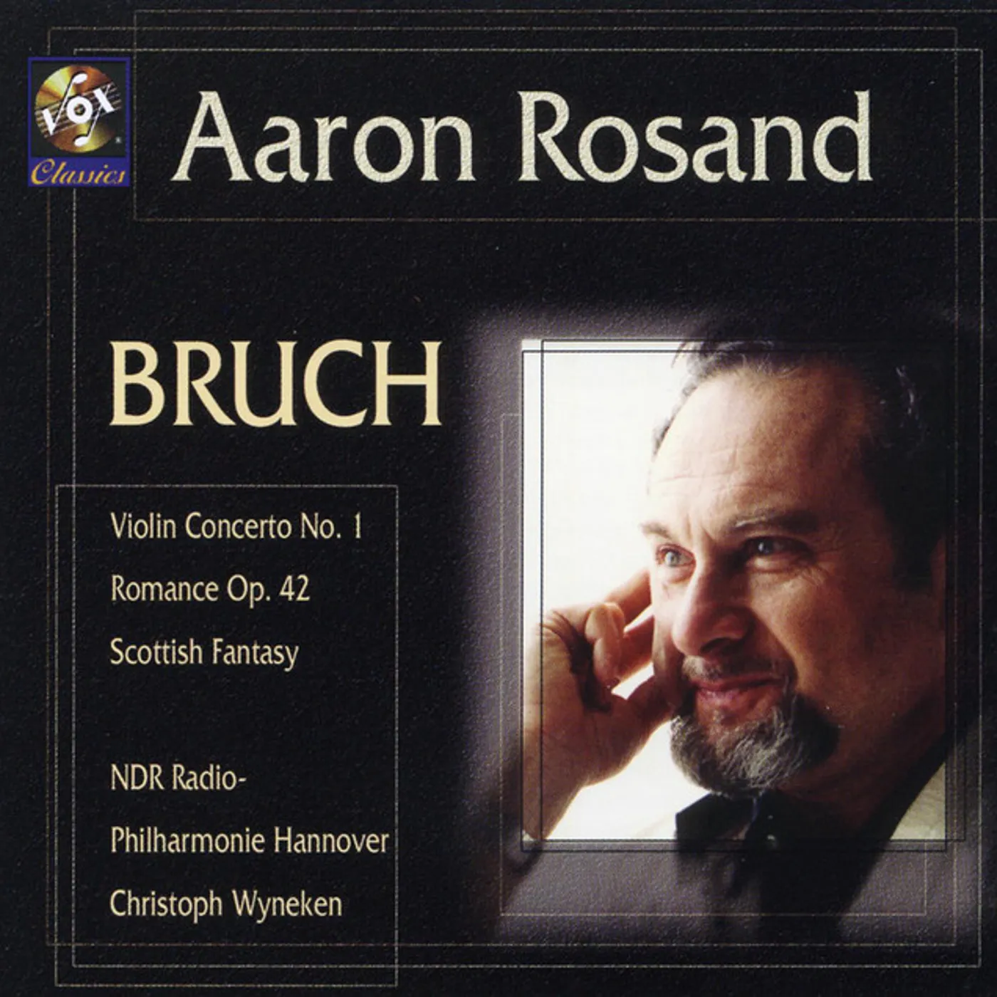 Aaron Rosand BRUCH CONCERTO 1: SCOTTISH FANTASY CD