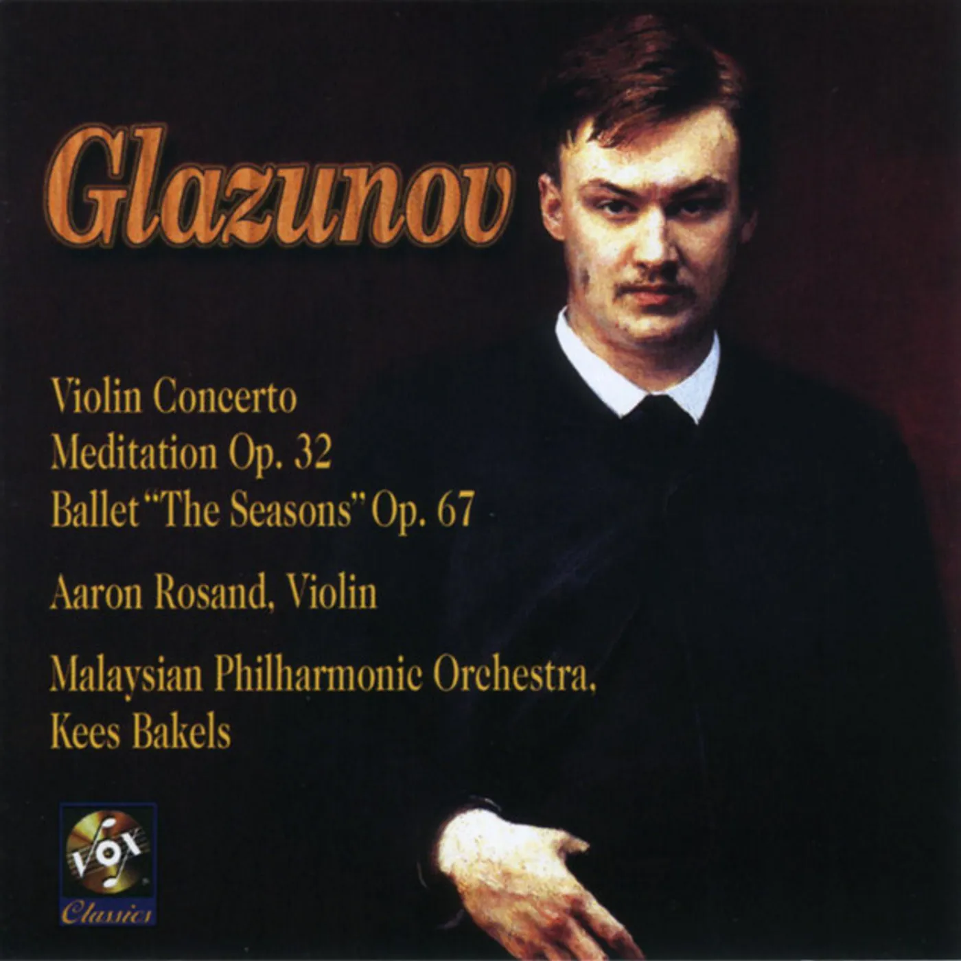 Aaron Rosand GLAZUNOV CONCERTO: MEDITATION SEASONS CD