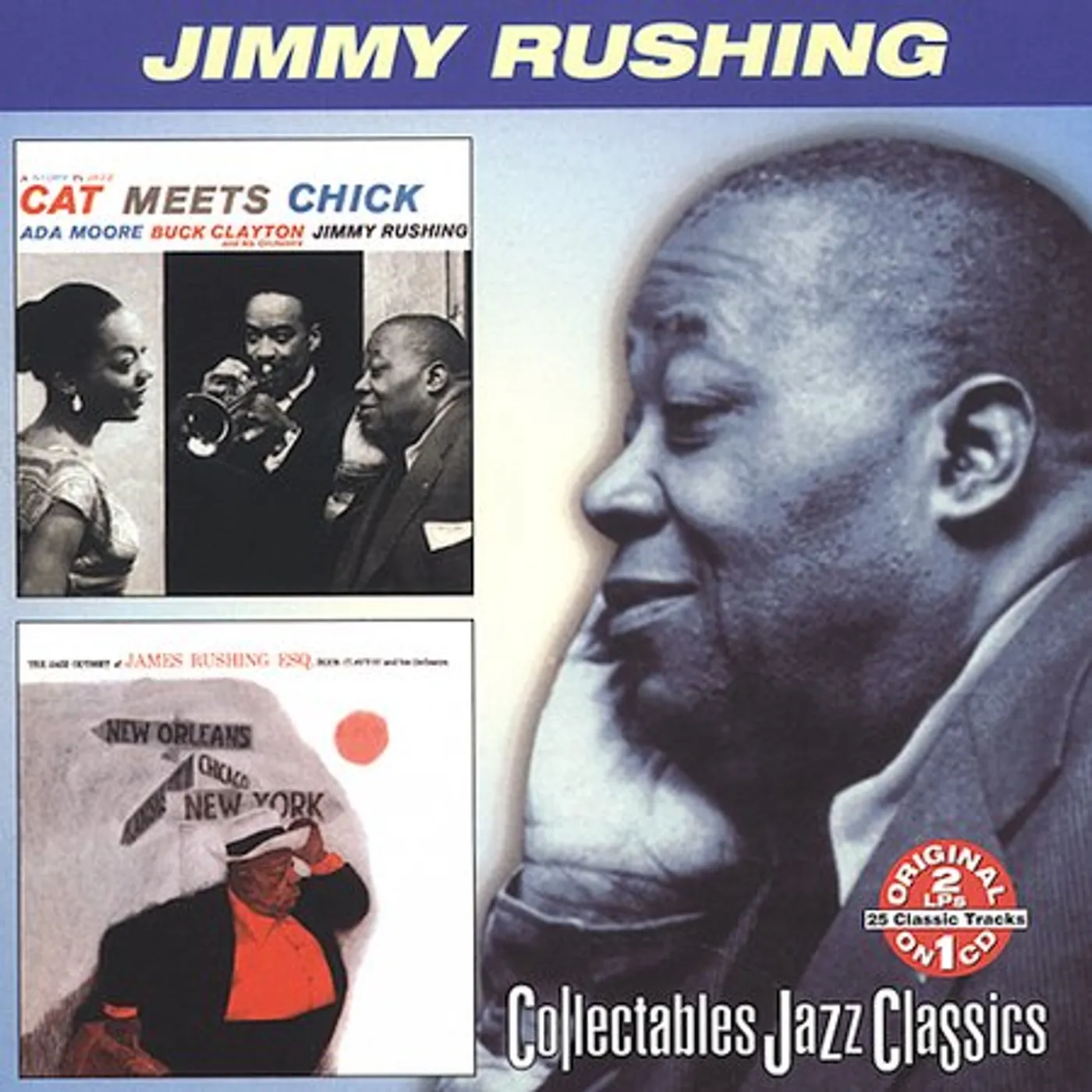Jimmy Rushing CAT MEETS CHICK / JAZZ ODYSSEY JAMES RUSHING ESQ CD