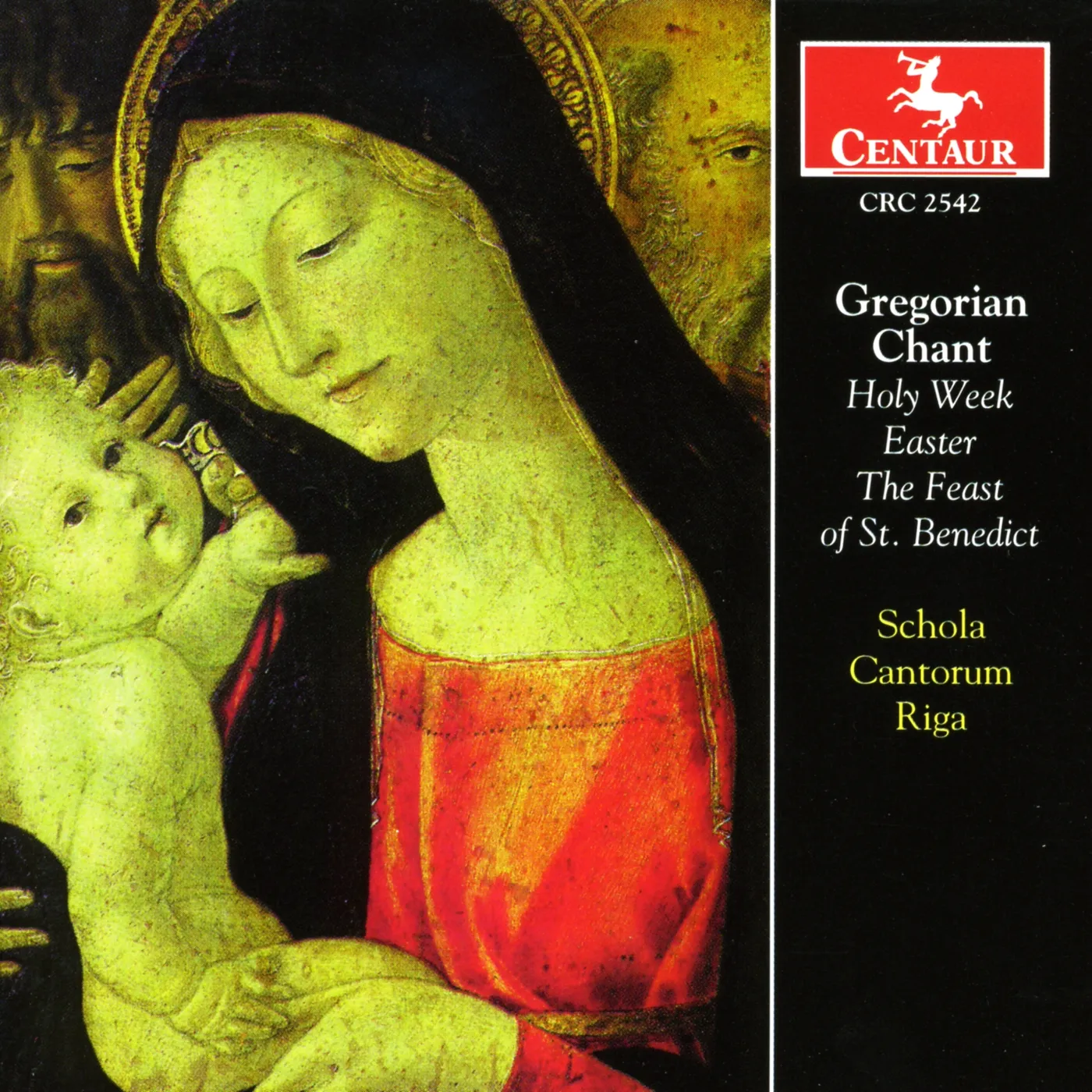 Schola Cantorum Riga GREGORIAN CHANT: HOLY WEEK CD