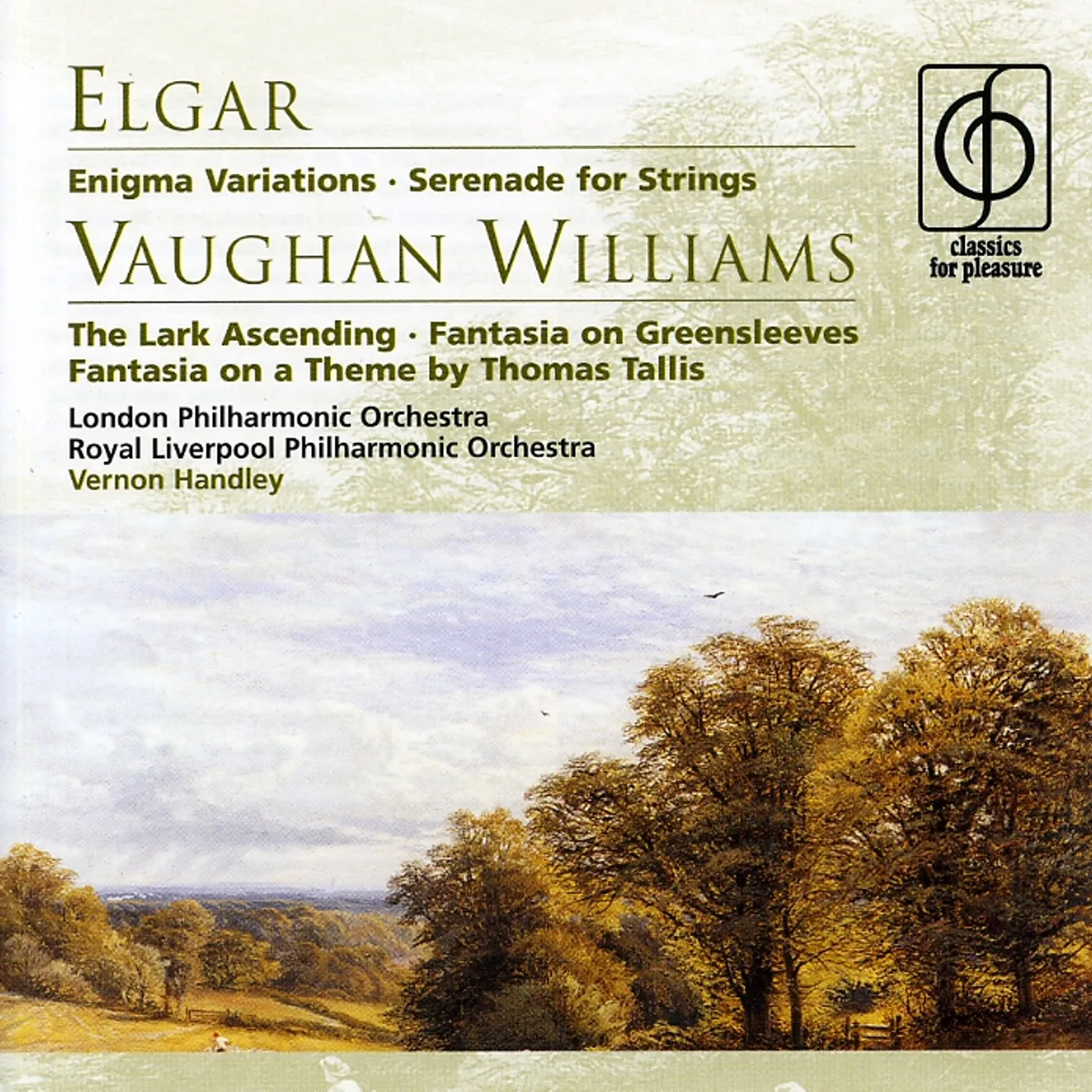 Vernon Handley ELGAR ENIGMA VARIATIONS, VAUGH CD